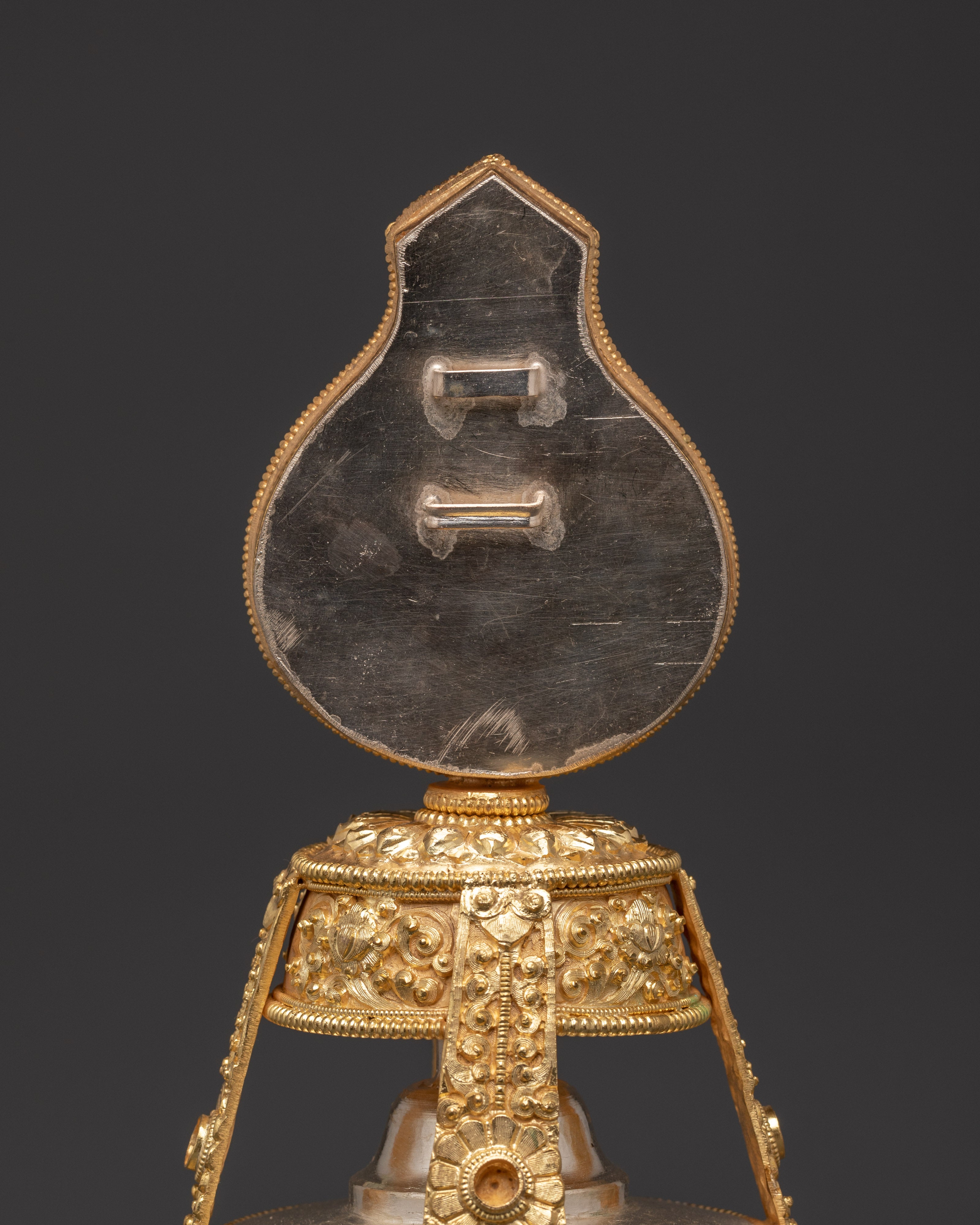 Traditional Copper Body Life Vase | Handcrafted Gold Plated Spiritual Vessel