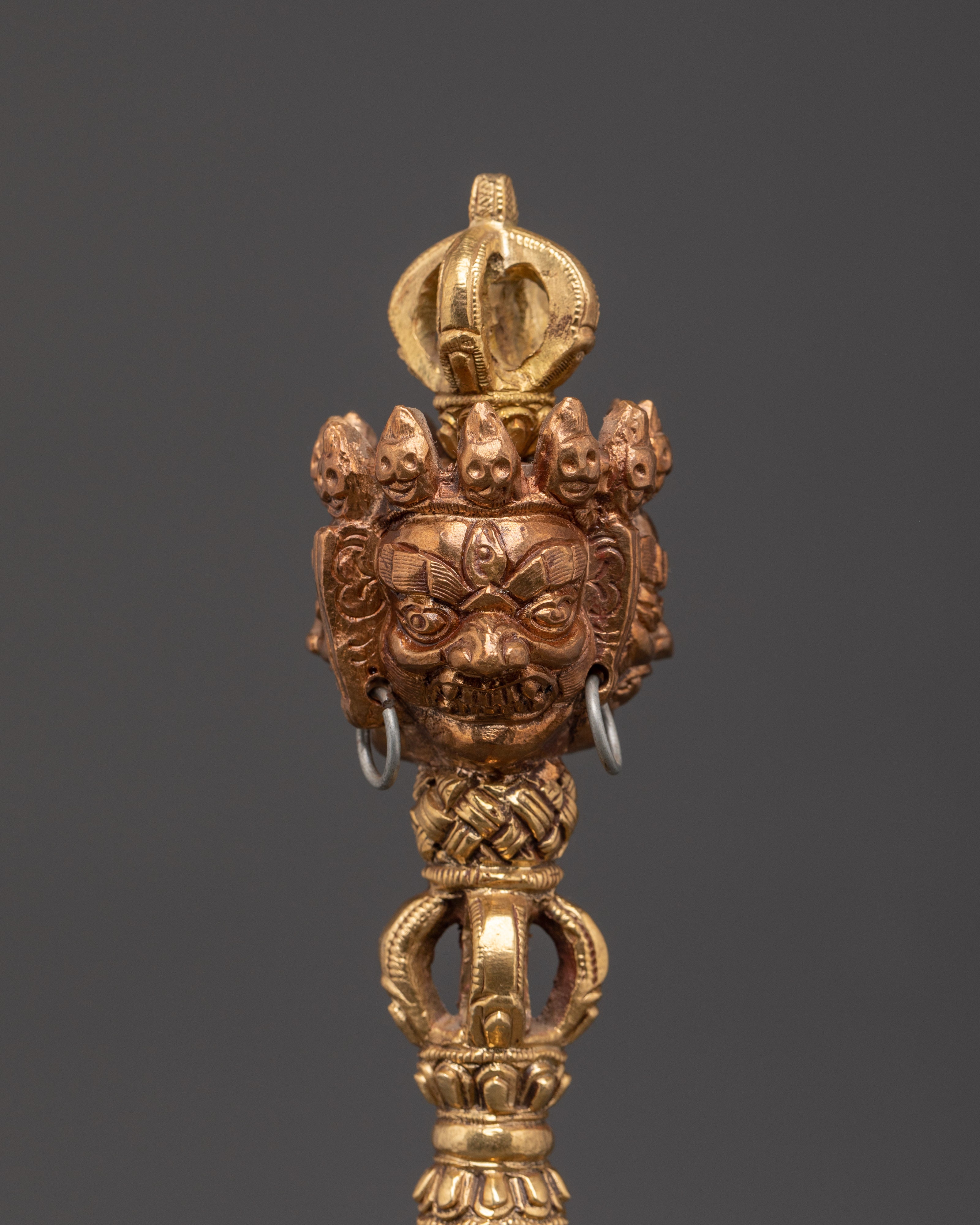 Traditional Buddhist Ritual Vajrakilaya Phurba | Tibetan Vajra Ritual Dagger