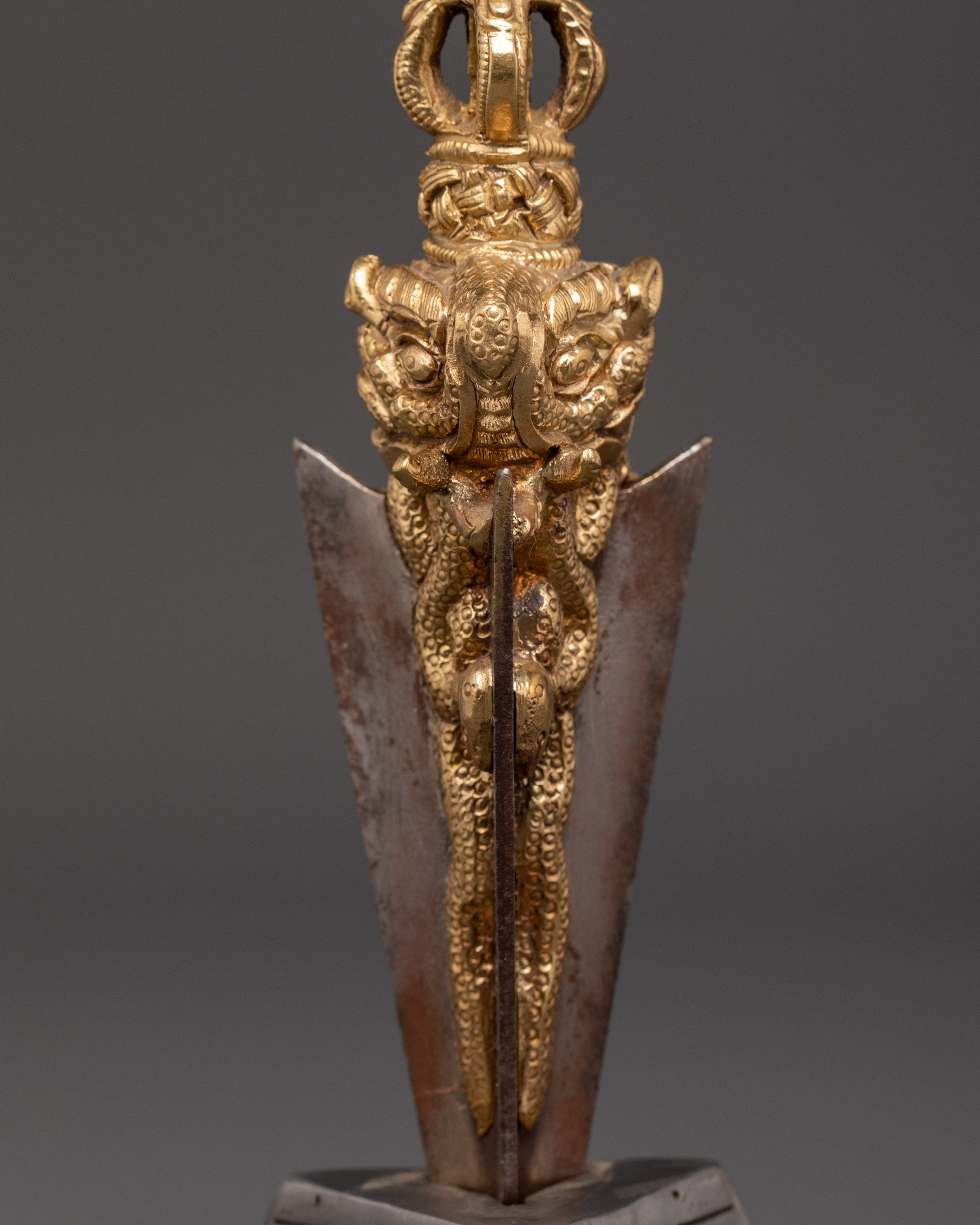 Traditional Buddhist Ritual Vajrakilaya Phurba | Tibetan Vajra Ritual Dagger