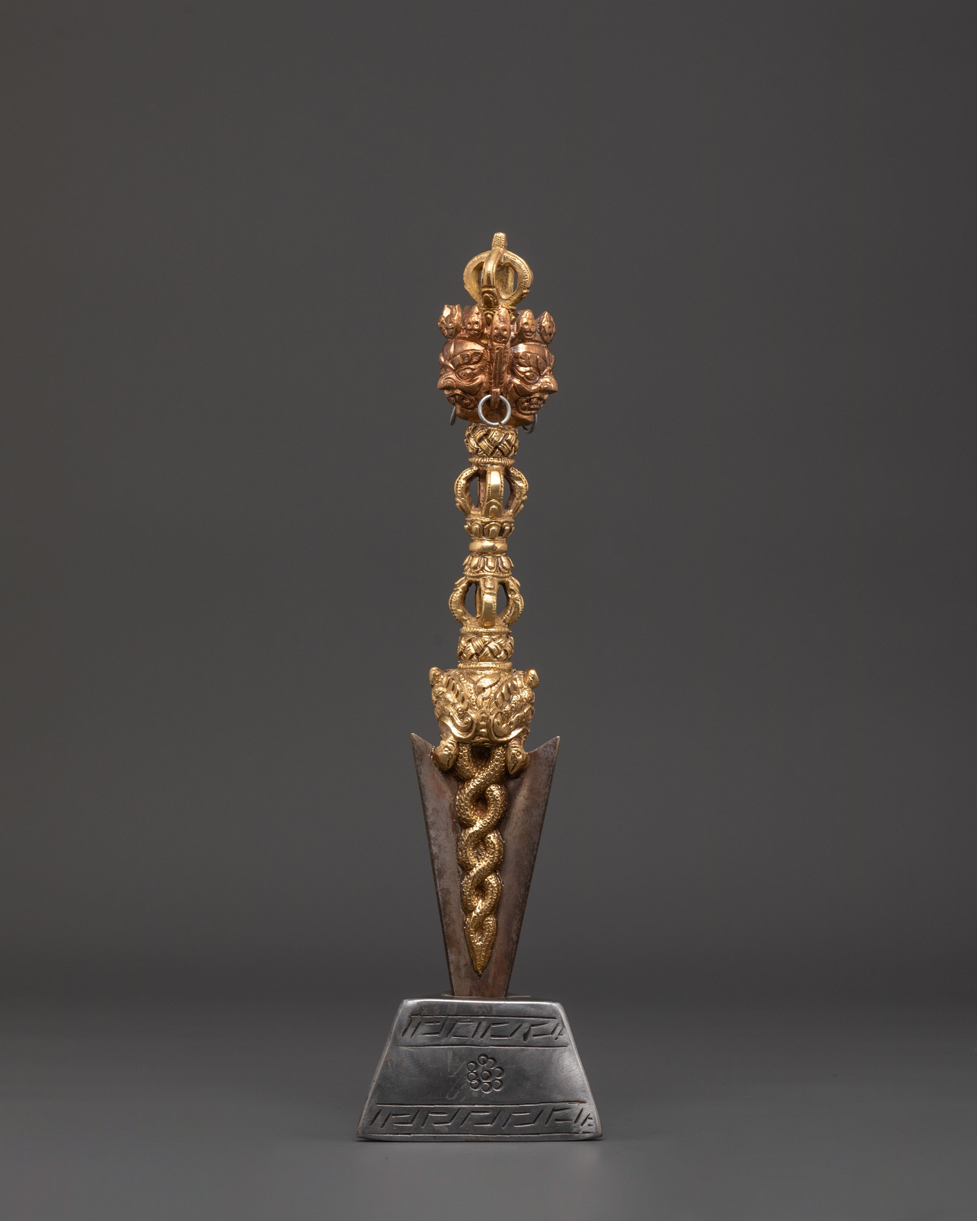 Traditional Buddhist Ritual Vajrakilaya Phurba | Tibetan Vajra Ritual Dagger
