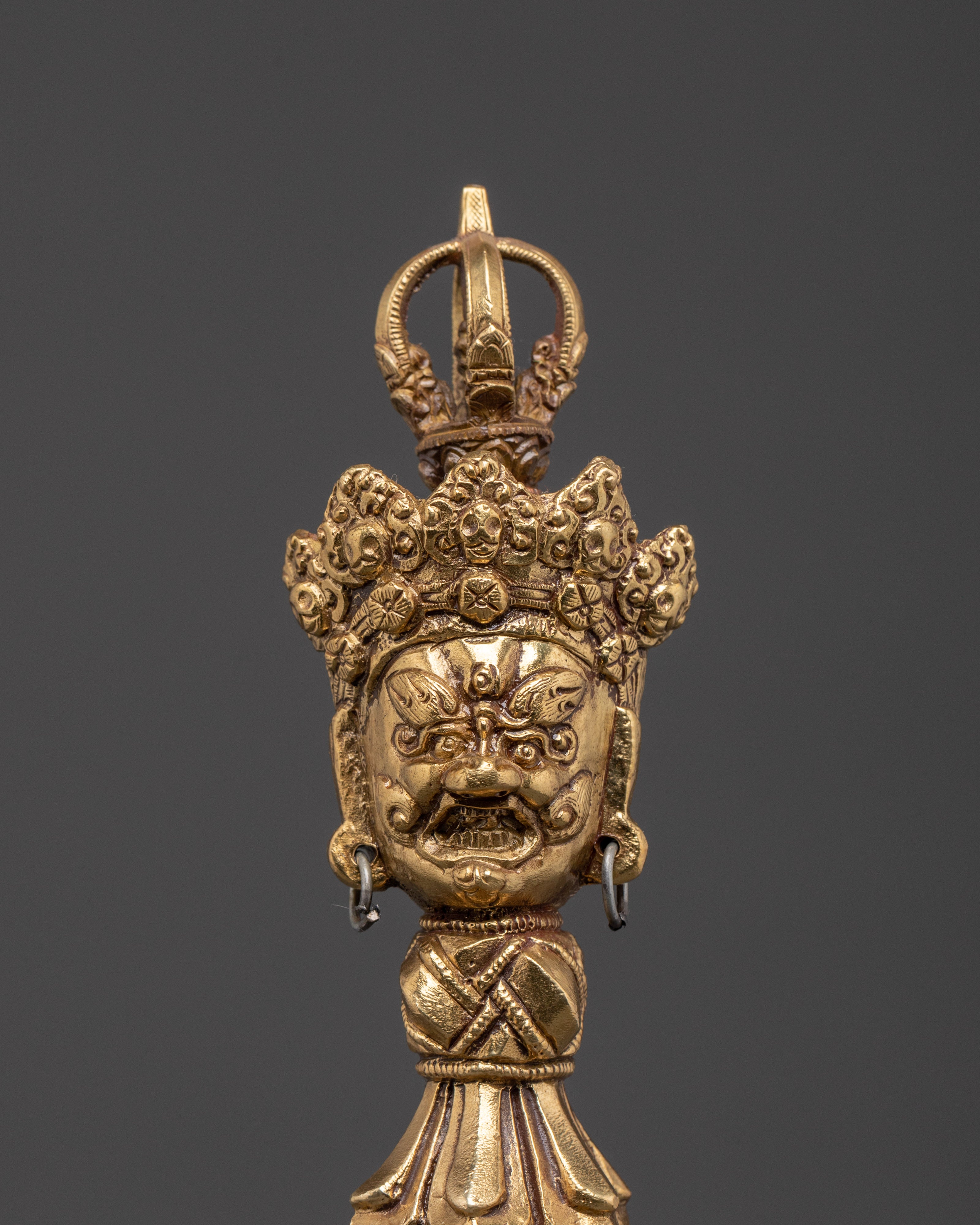 Tibetan Buddhist Vajrakilaya Phurba | Sacred Tibetan Blade for Rituals