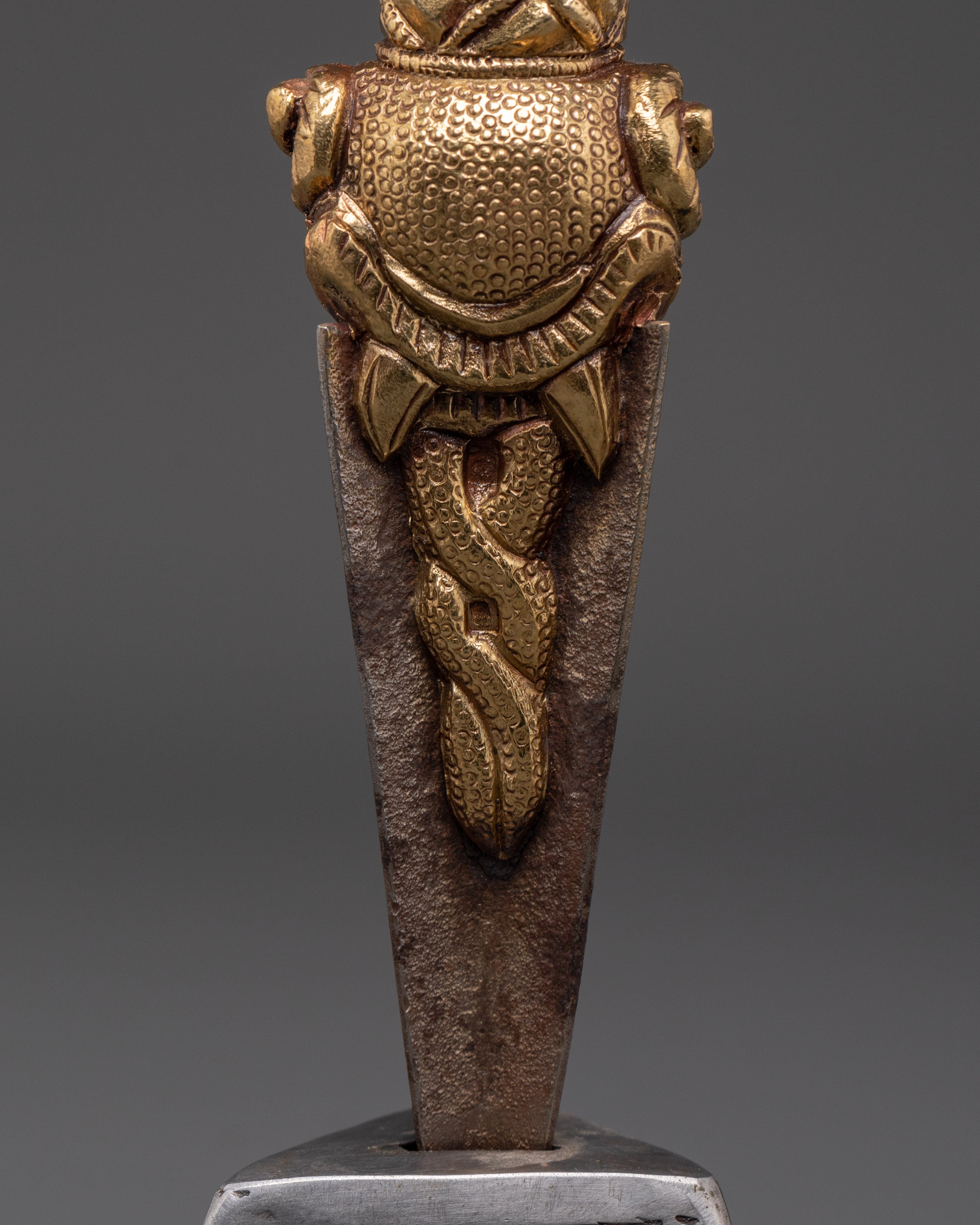 Tibetan Buddhist Vajrakilaya Phurba | Sacred Tibetan Blade for Rituals