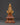Tibetan Gold Plated Shrine | Handcrafted Oxidized Copper Buddhist Stupa