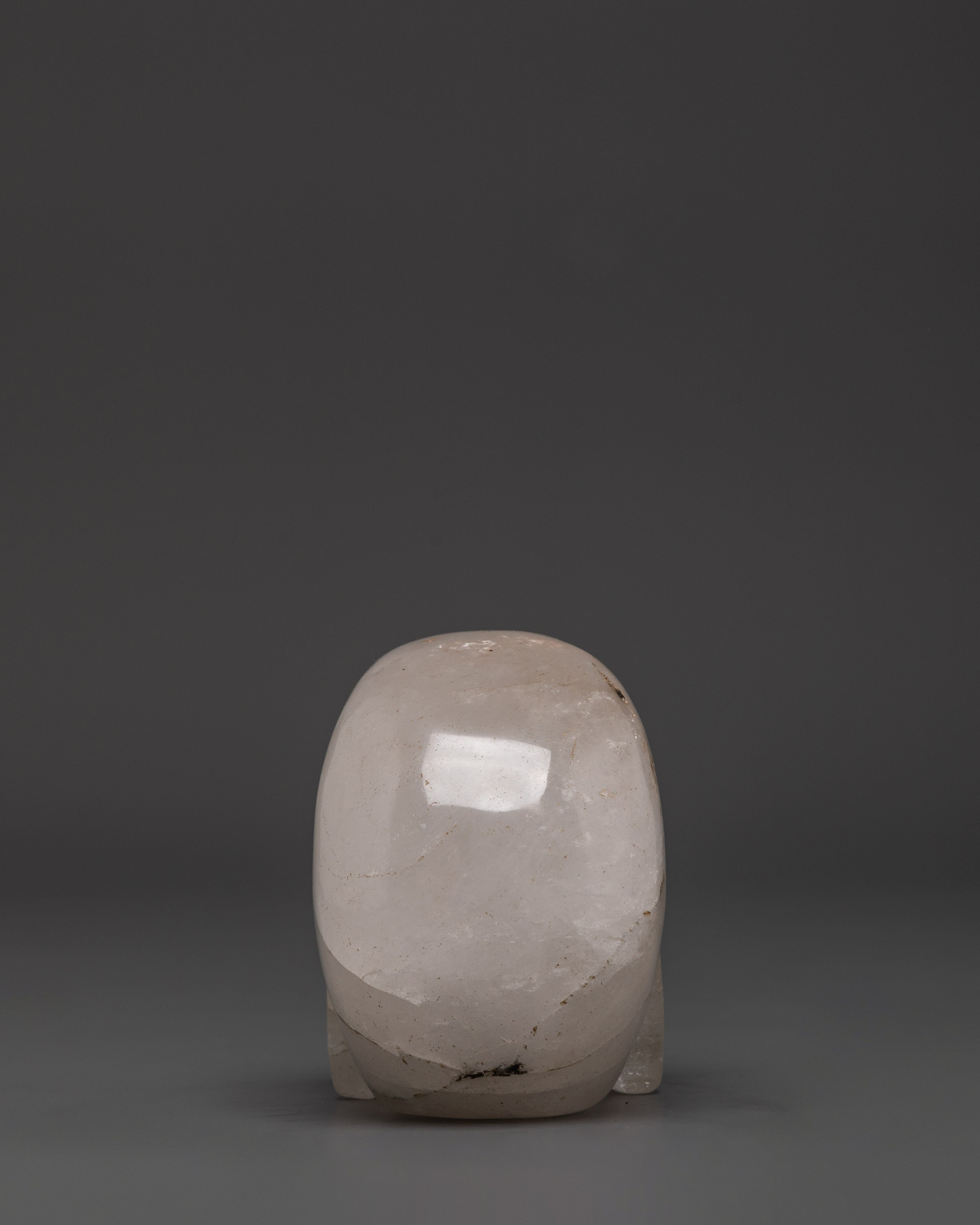 Crystal Skull Head Carving | Clear Quartz Crystal Skull