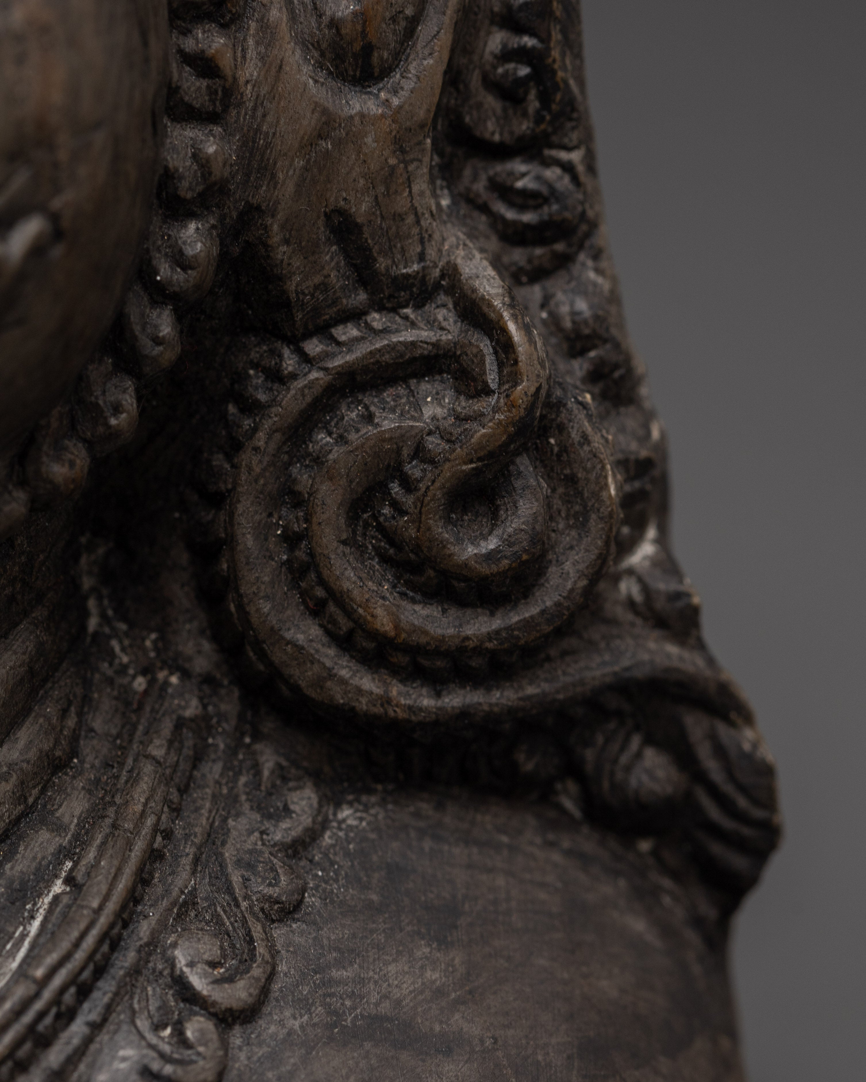 Bhairava Decor | Handcrafted Stone Hindu Deity Sculpture
