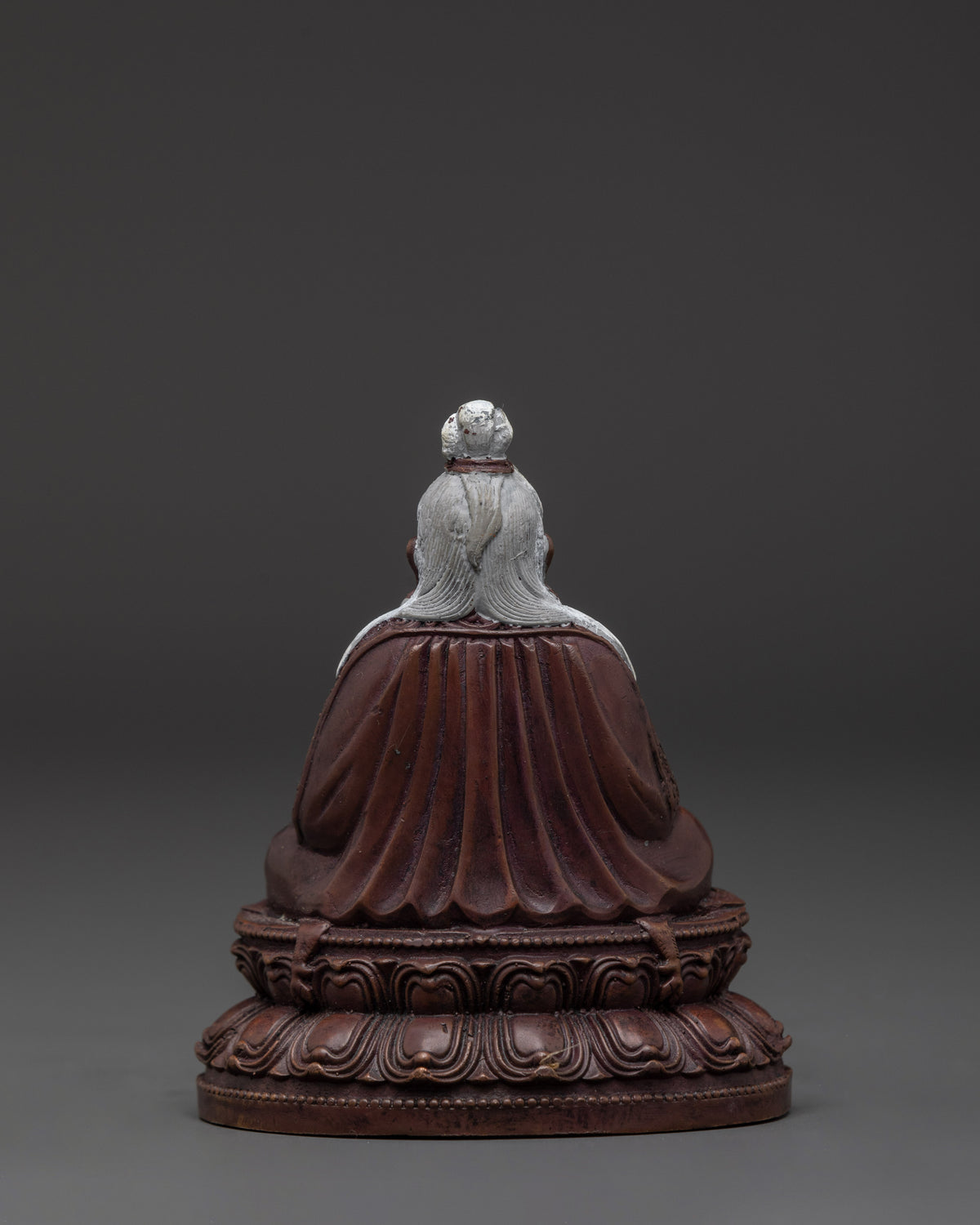 Buddhist Master Thang Tong Gyalpo Statue | Oxidized Copper Sculpture