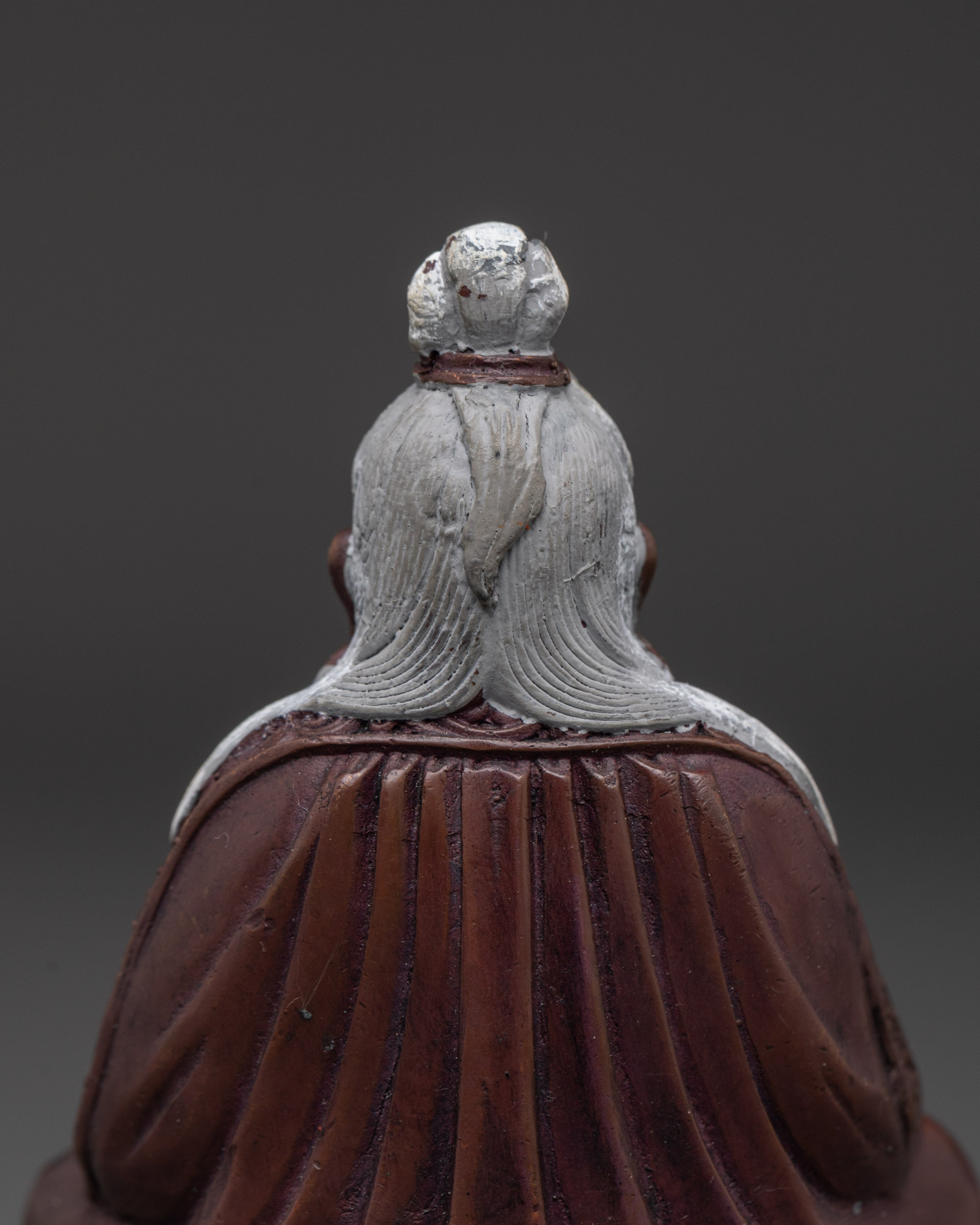 Buddhist Master Thang Tong Gyalpo Statue | Oxidized Copper Sculpture