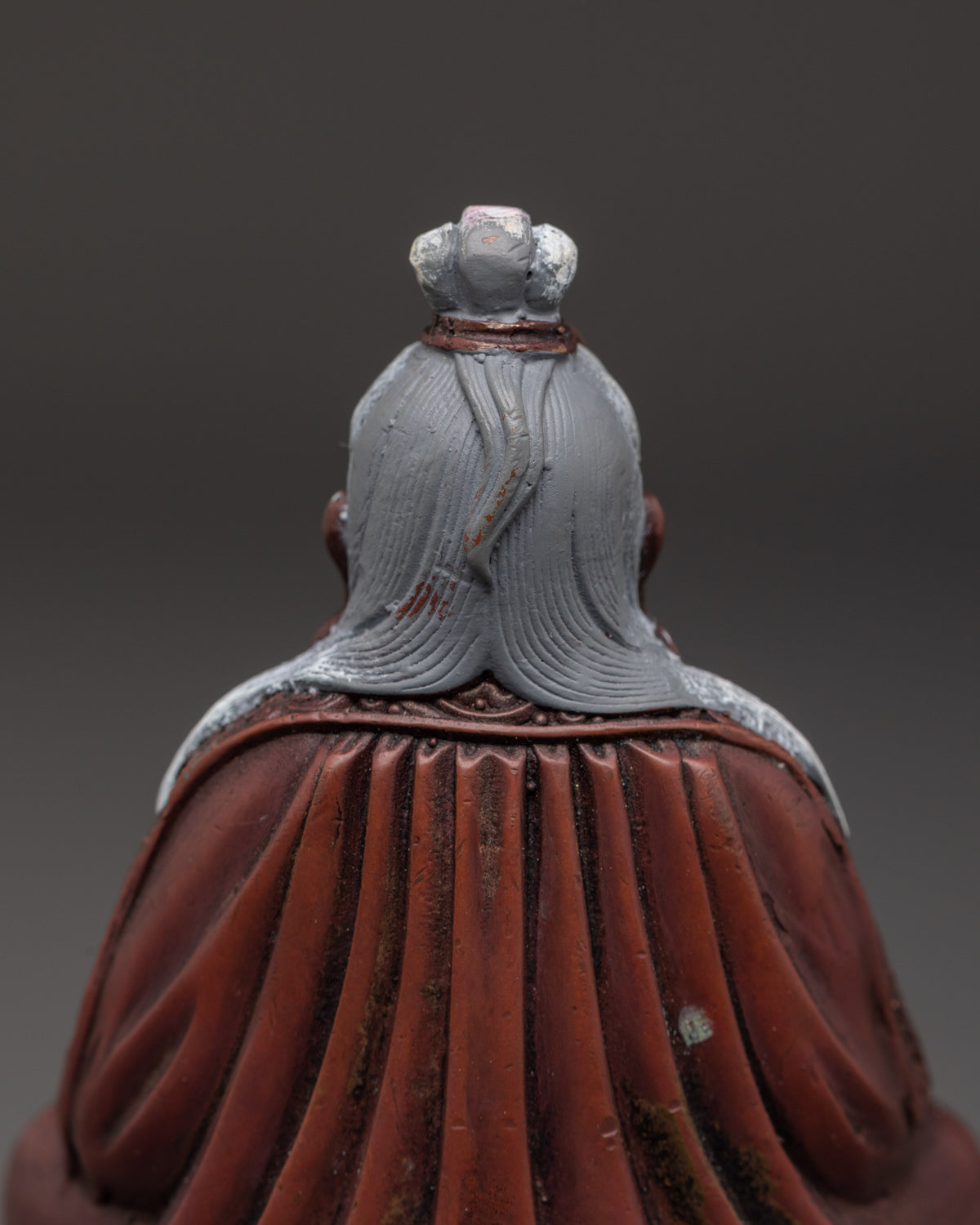 Thang Tong Gyalpo Guru Statue | Oxidized Copper Buddhist Master Sculpture