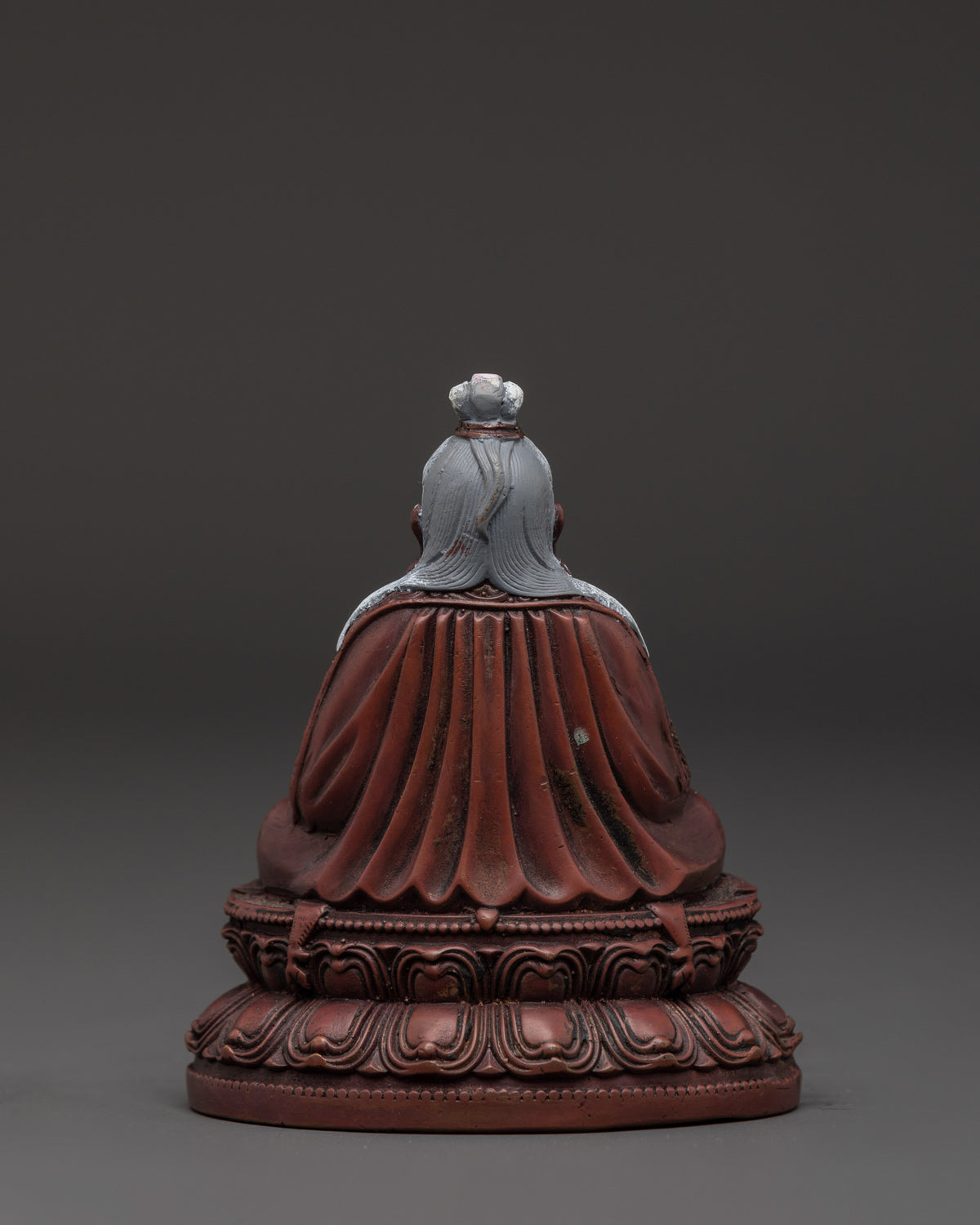 Thang Tong Gyalpo Guru Statue | Oxidized Copper Buddhist Master Sculpture