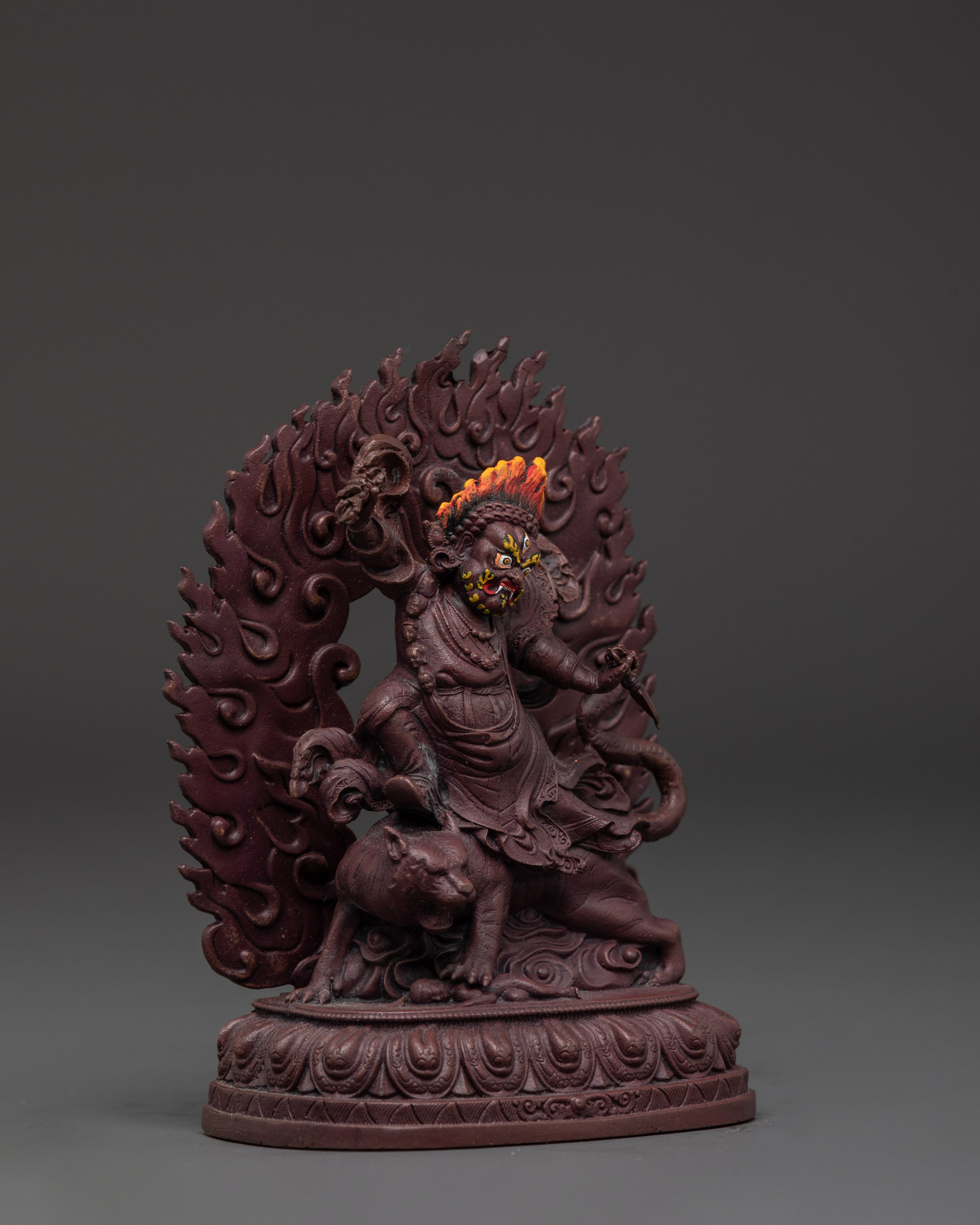 Vajrayana Dorje Drolo Statue | Wrathful Guru Padmasambhava Sculpture