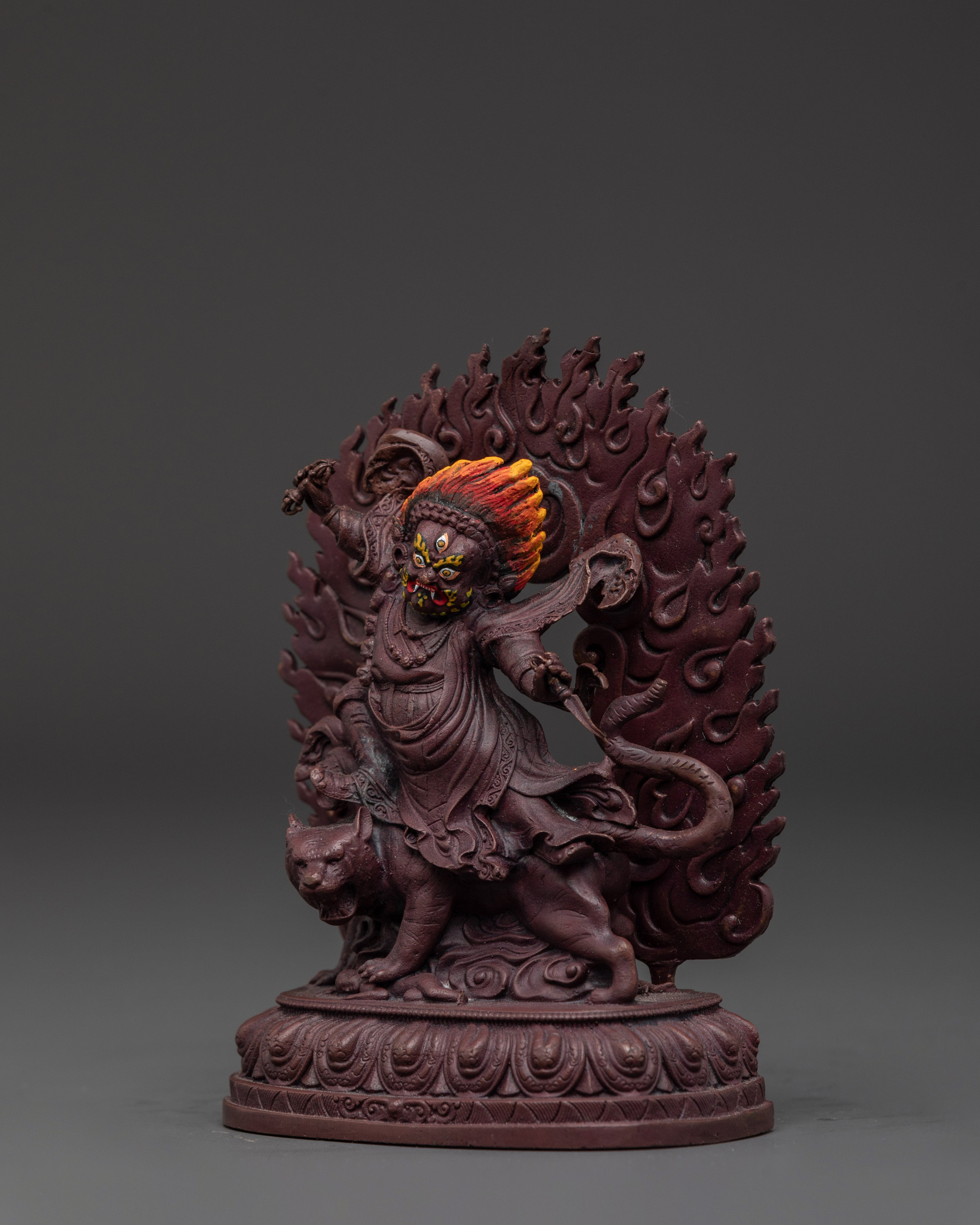 Vajrayana Dorje Drolo Statue | Wrathful Guru Padmasambhava Sculpture