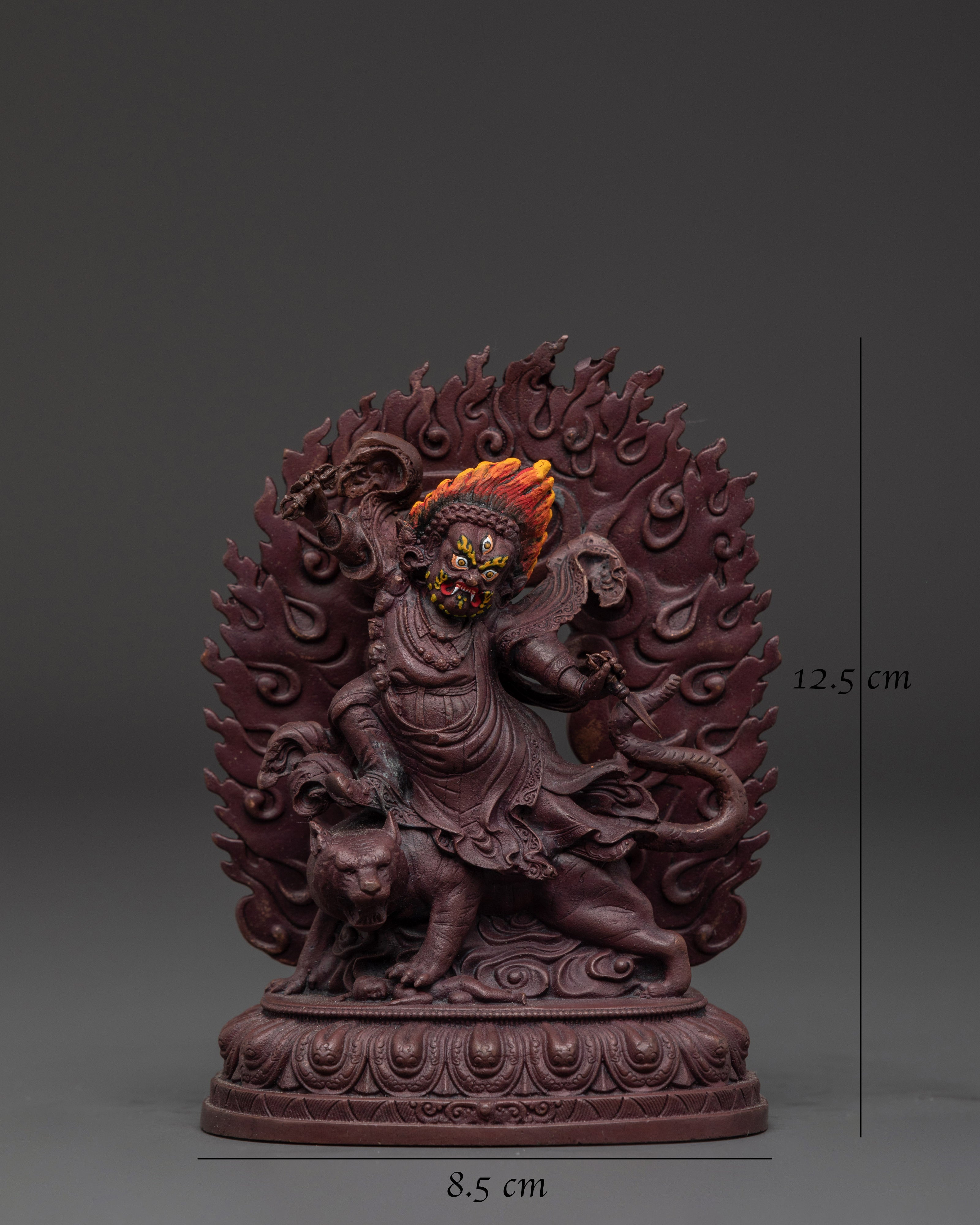 Vajrayana Dorje Drolo Statue | Wrathful Guru Padmasambhava Sculpture