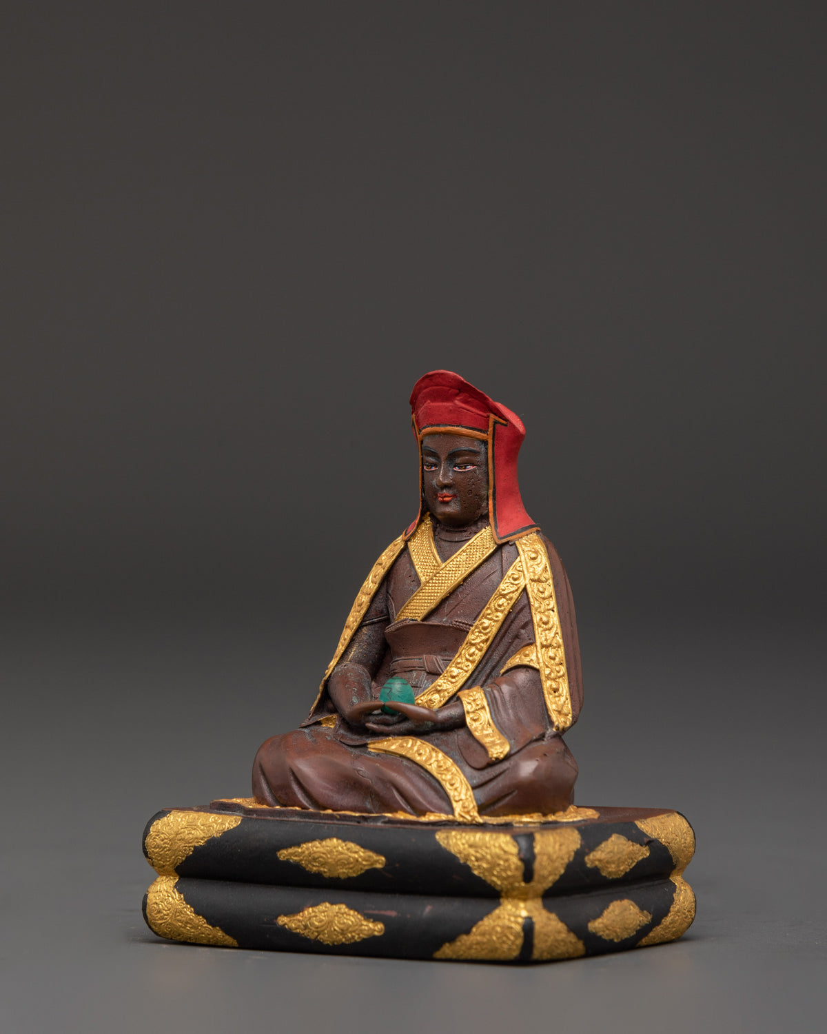 Kagyu Masters Statue Set | Marpa Gampopa Milarepa Buddhist Sculptures