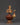 Pair of Tibetan Bhumba Vases | Gold-Plated Copper Vessels with Coral Inlay