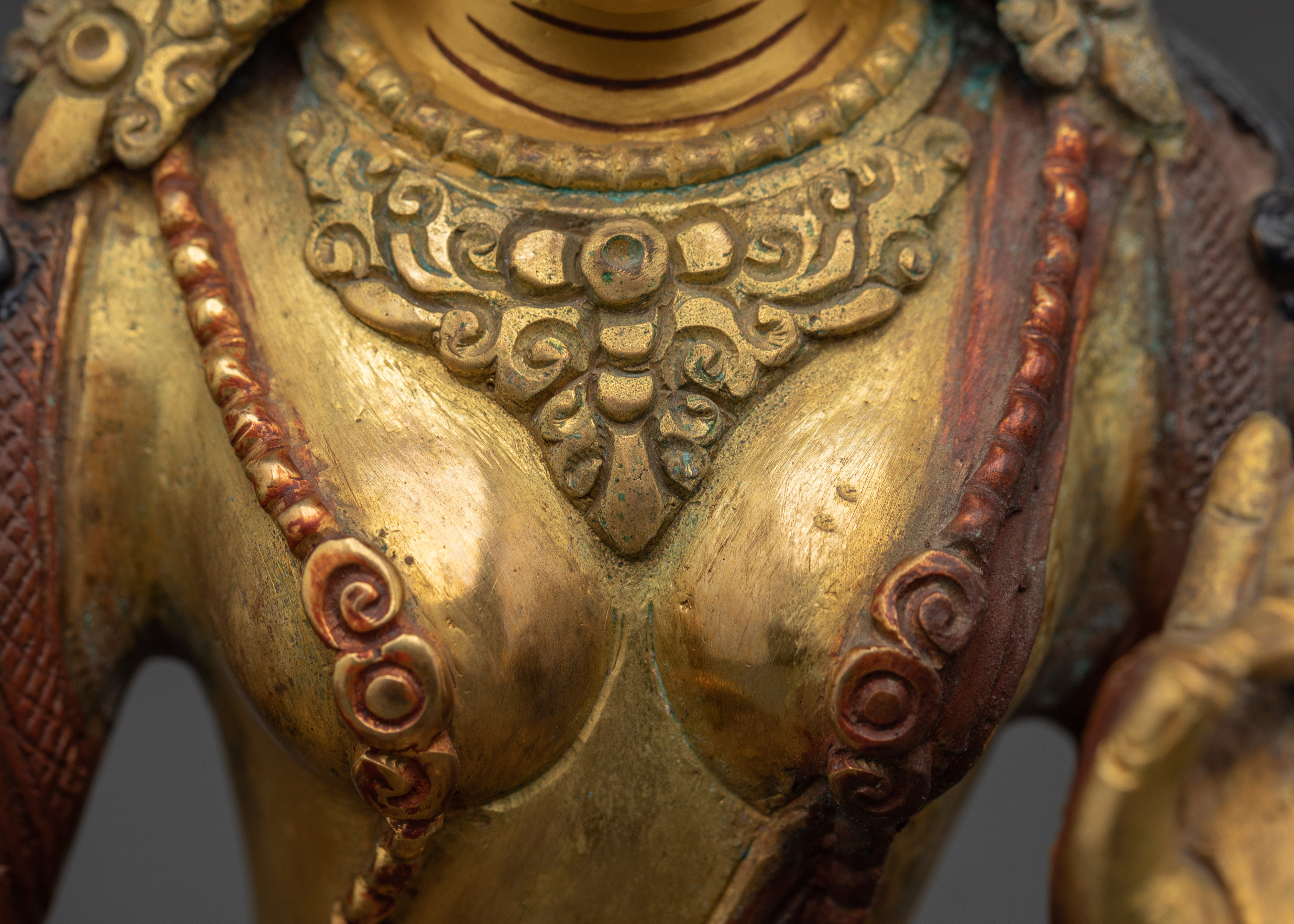 Green Tara Female Bodhisattva Statue | Tibetan Goddess of Compassion