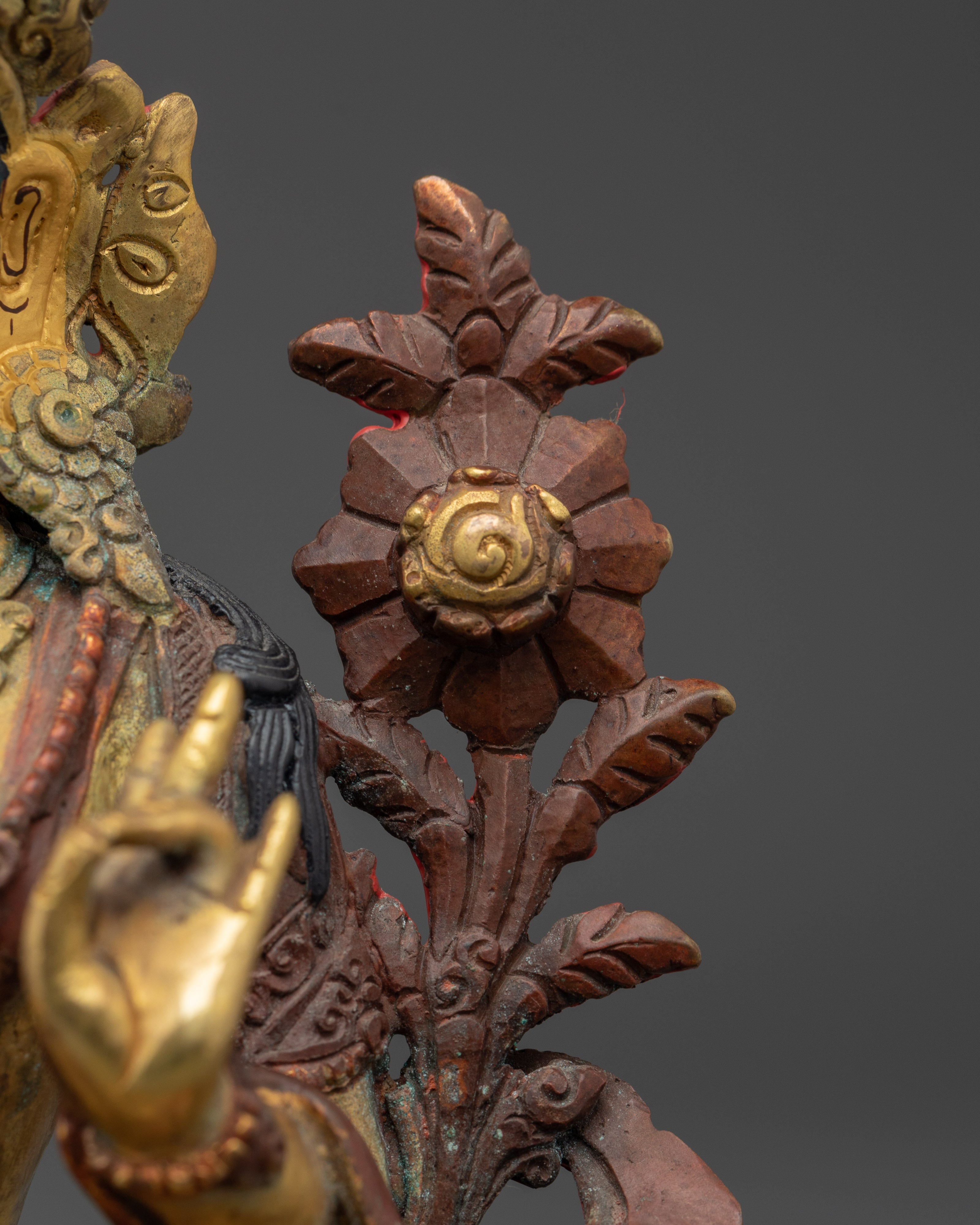 Green Tara Female Bodhisattva Statue | Tibetan Goddess of Compassion
