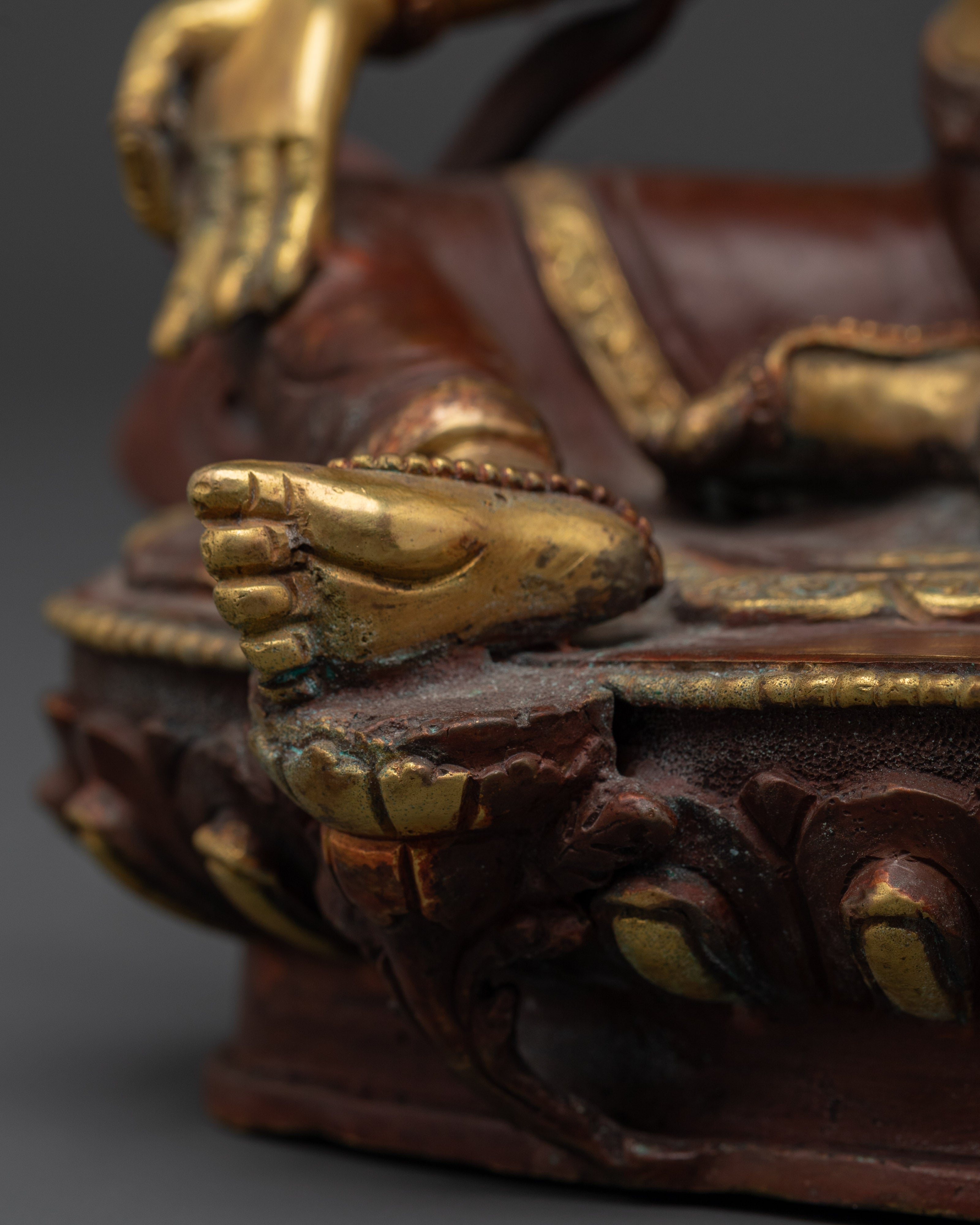 Green Tara Female Bodhisattva Statue | Tibetan Goddess of Compassion