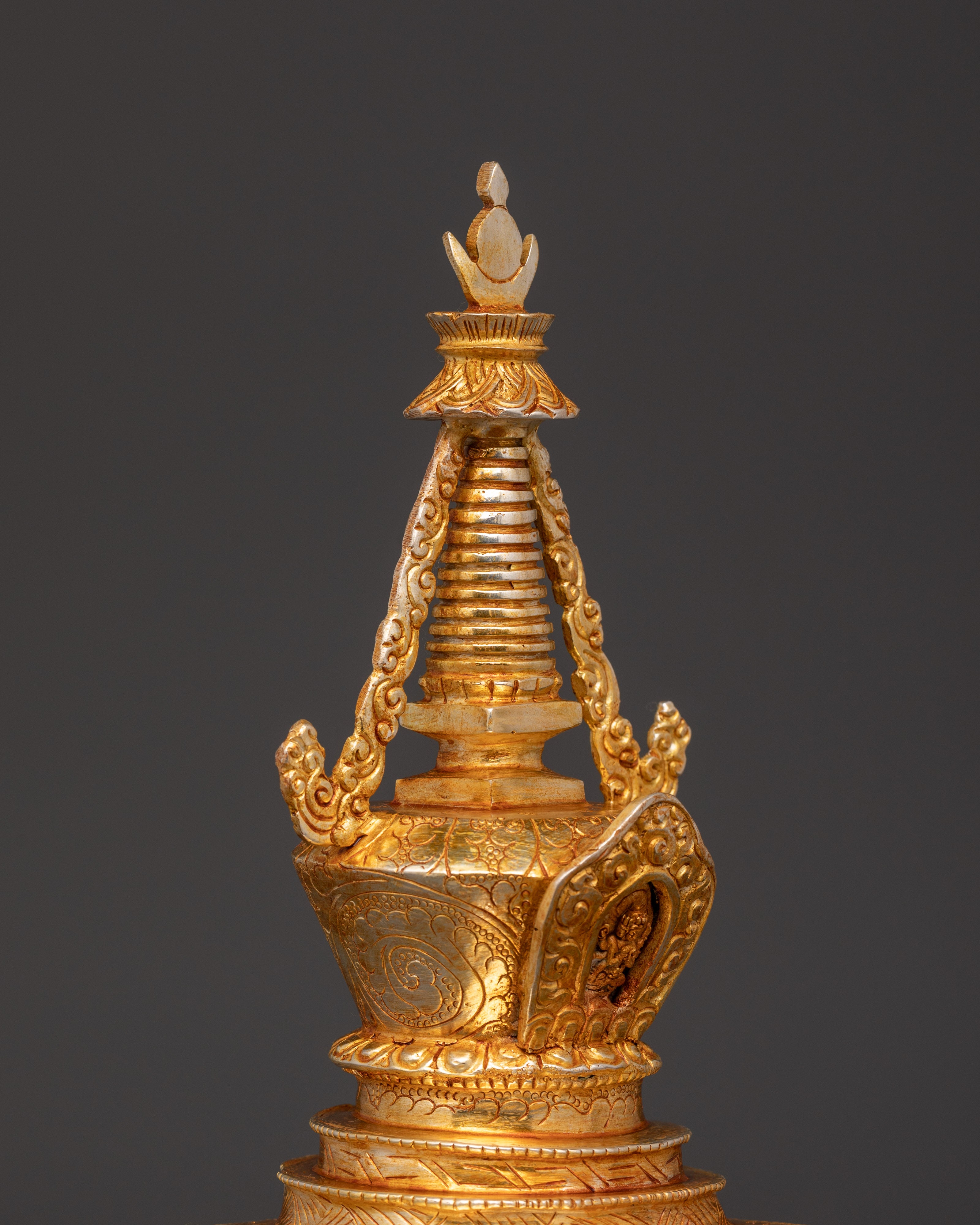 Stupa Himalayan Art | Spiritual Decor Statue