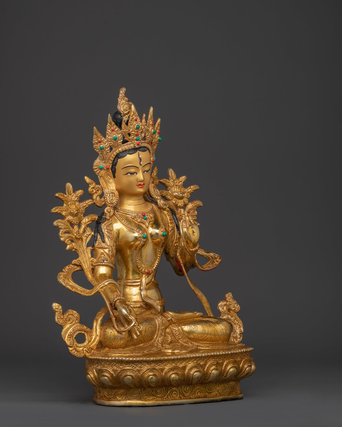 White Tara Handmade Statue | Healing & Longevity
