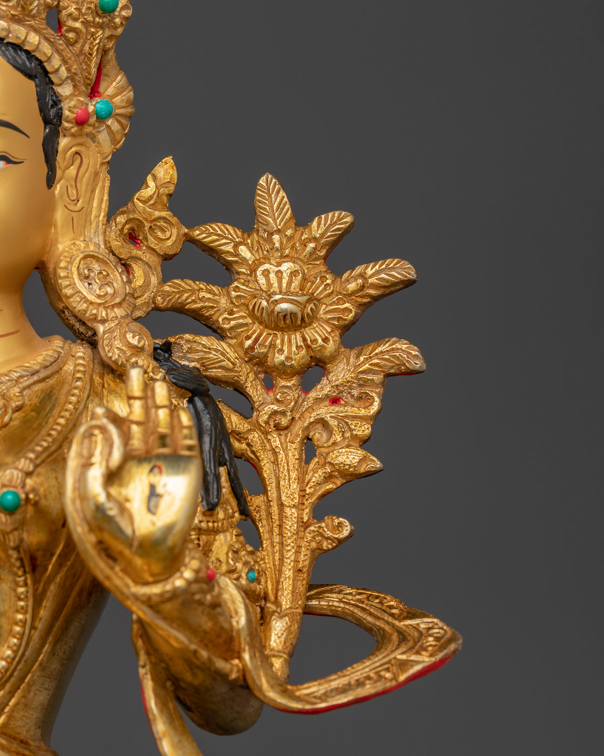 White Tara Handmade Statue | Healing & Longevity