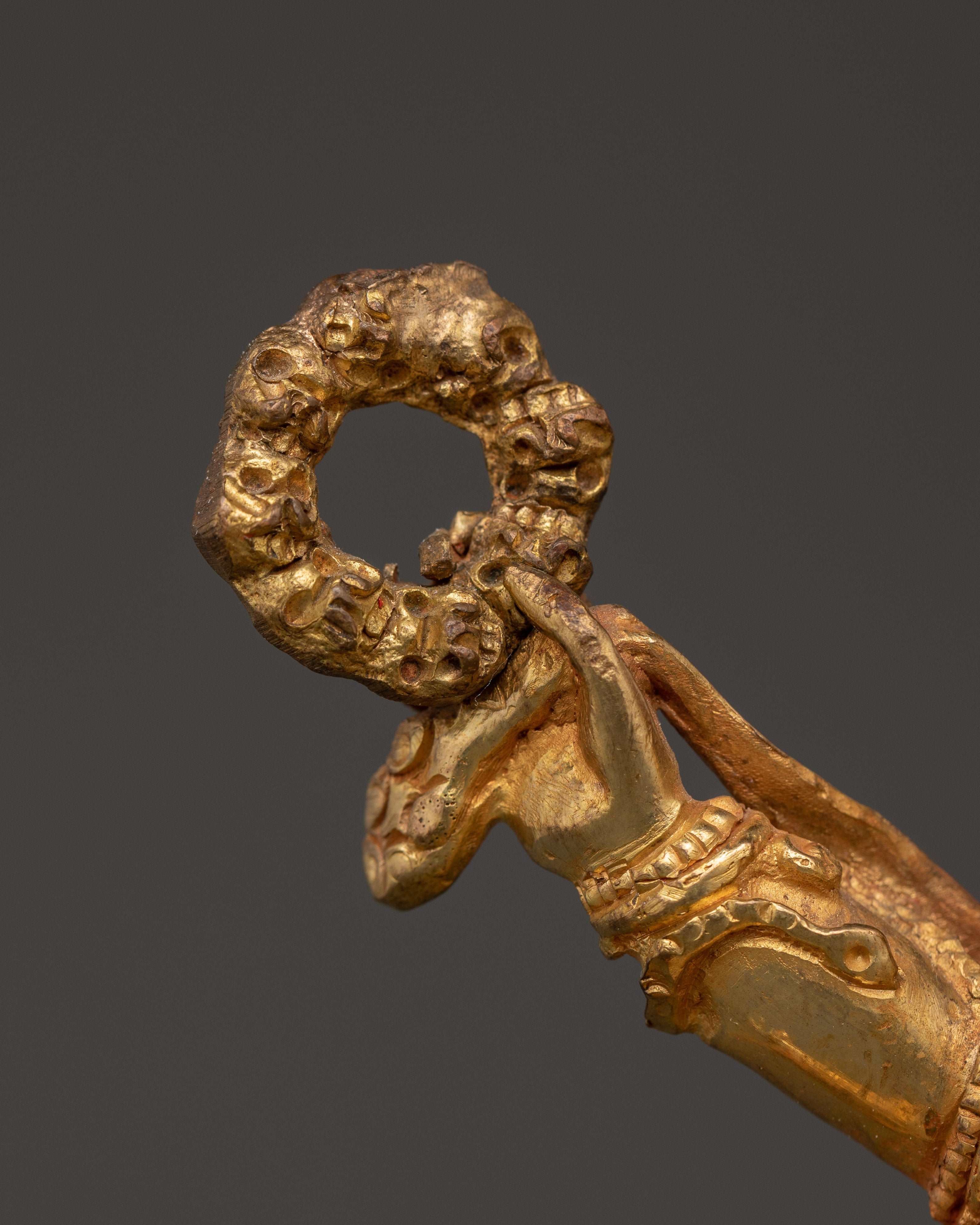 Handcrafted Six-Armed Mahakala Statue | Symbolizing Power and Protection