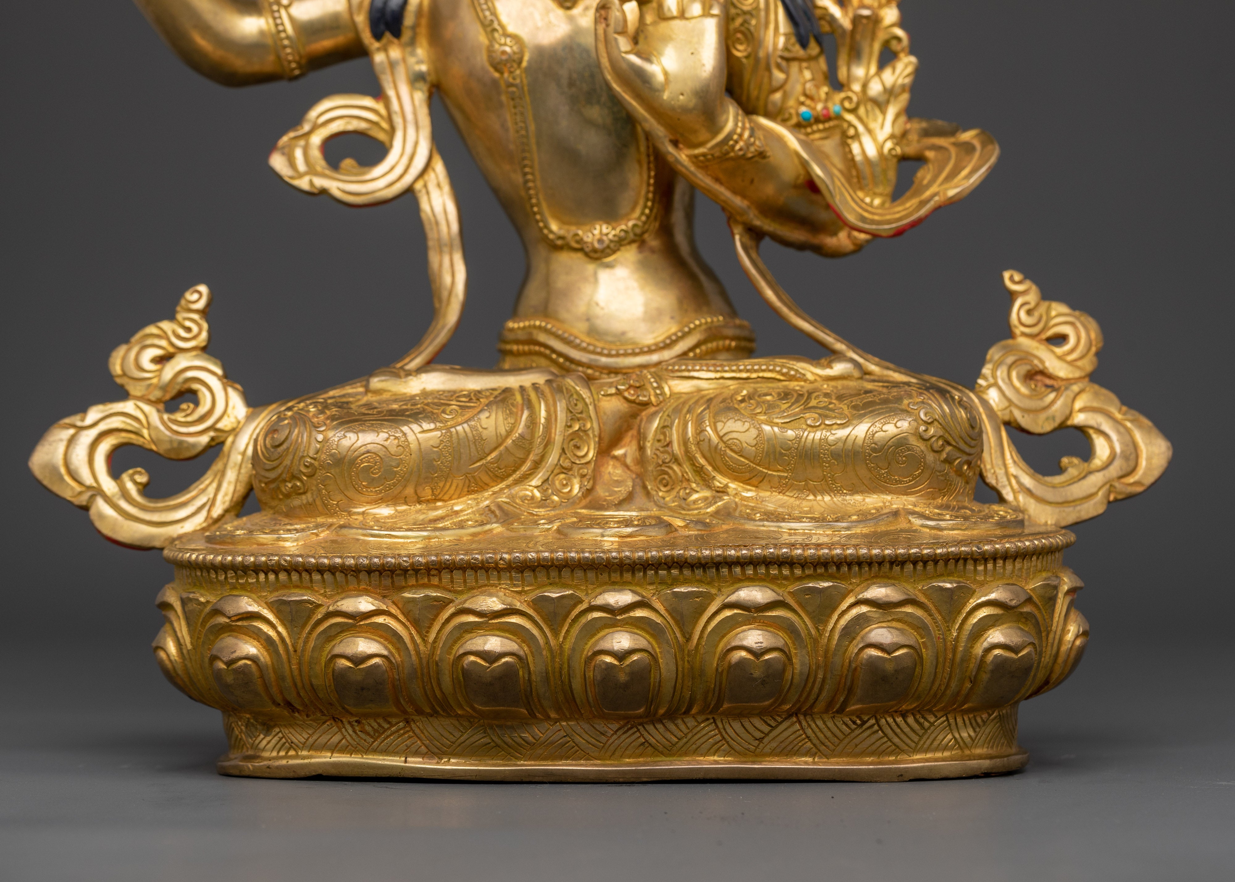 Manjushri Bodhisattva Deity Statue | Spiritual Home Altar Decor