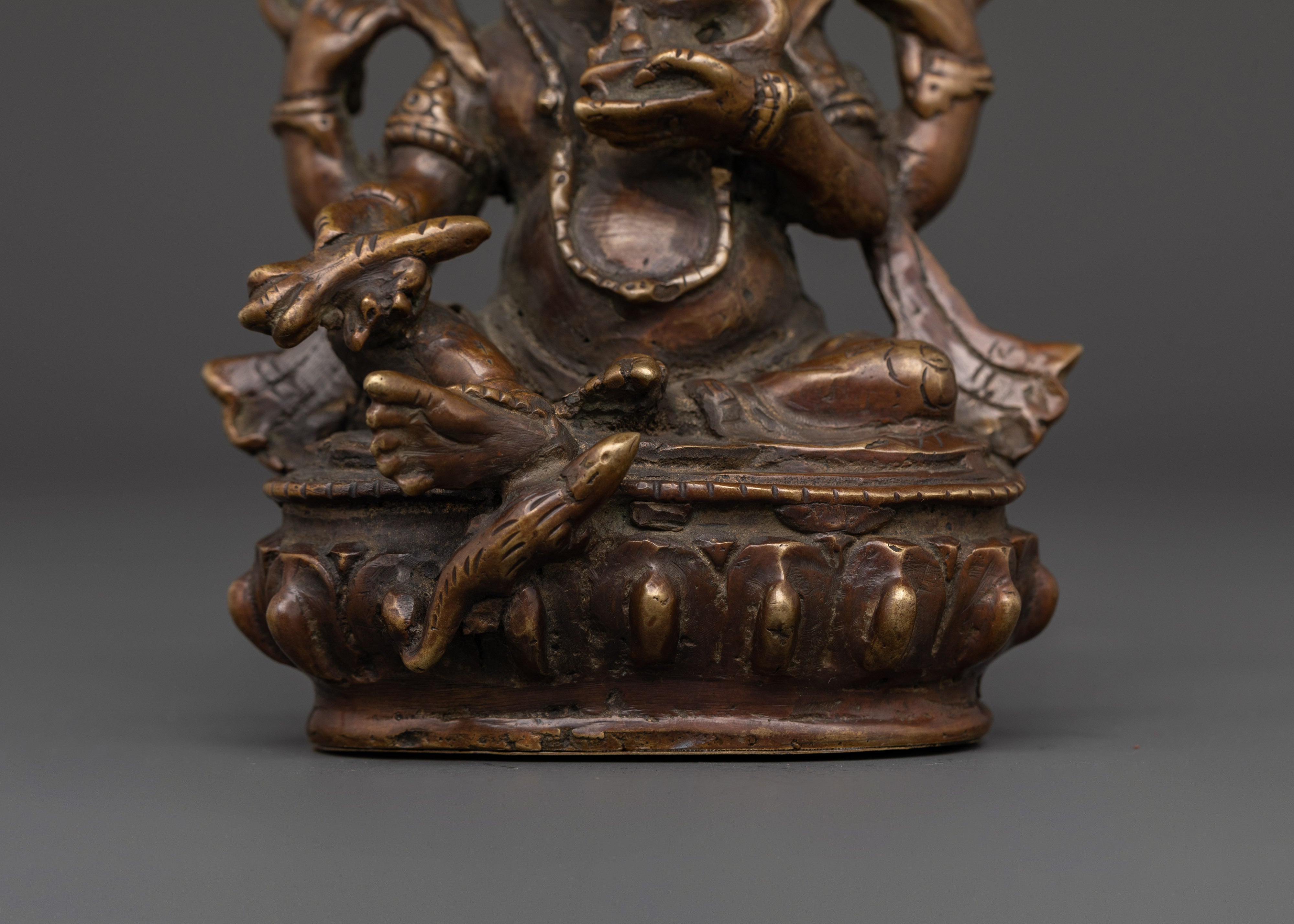 Traditional Brass Ganesha Statue | for Altar and Home Decor