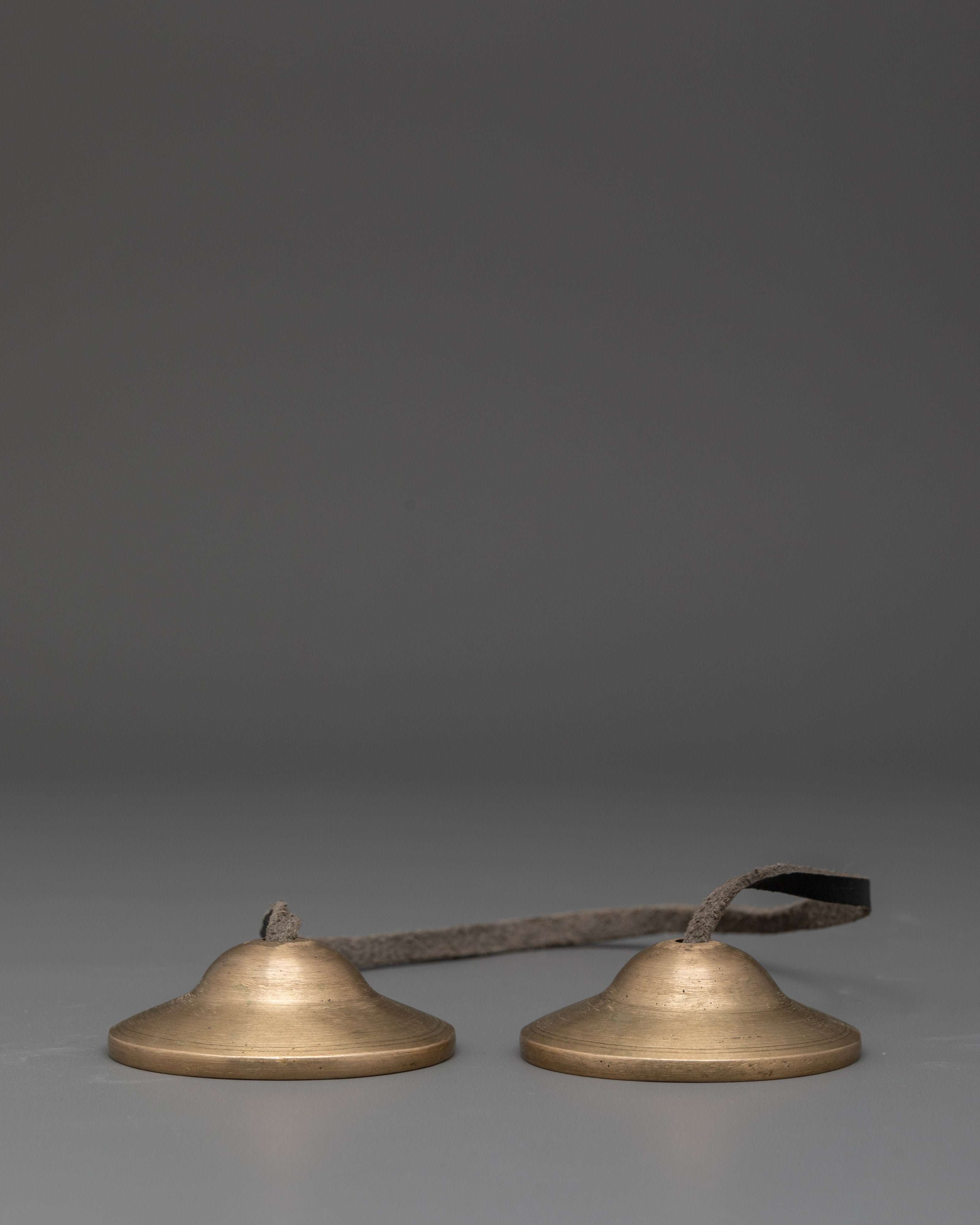 Bronze Tingsha Cymbals | Handcrafted Tibetan Meditation Bells