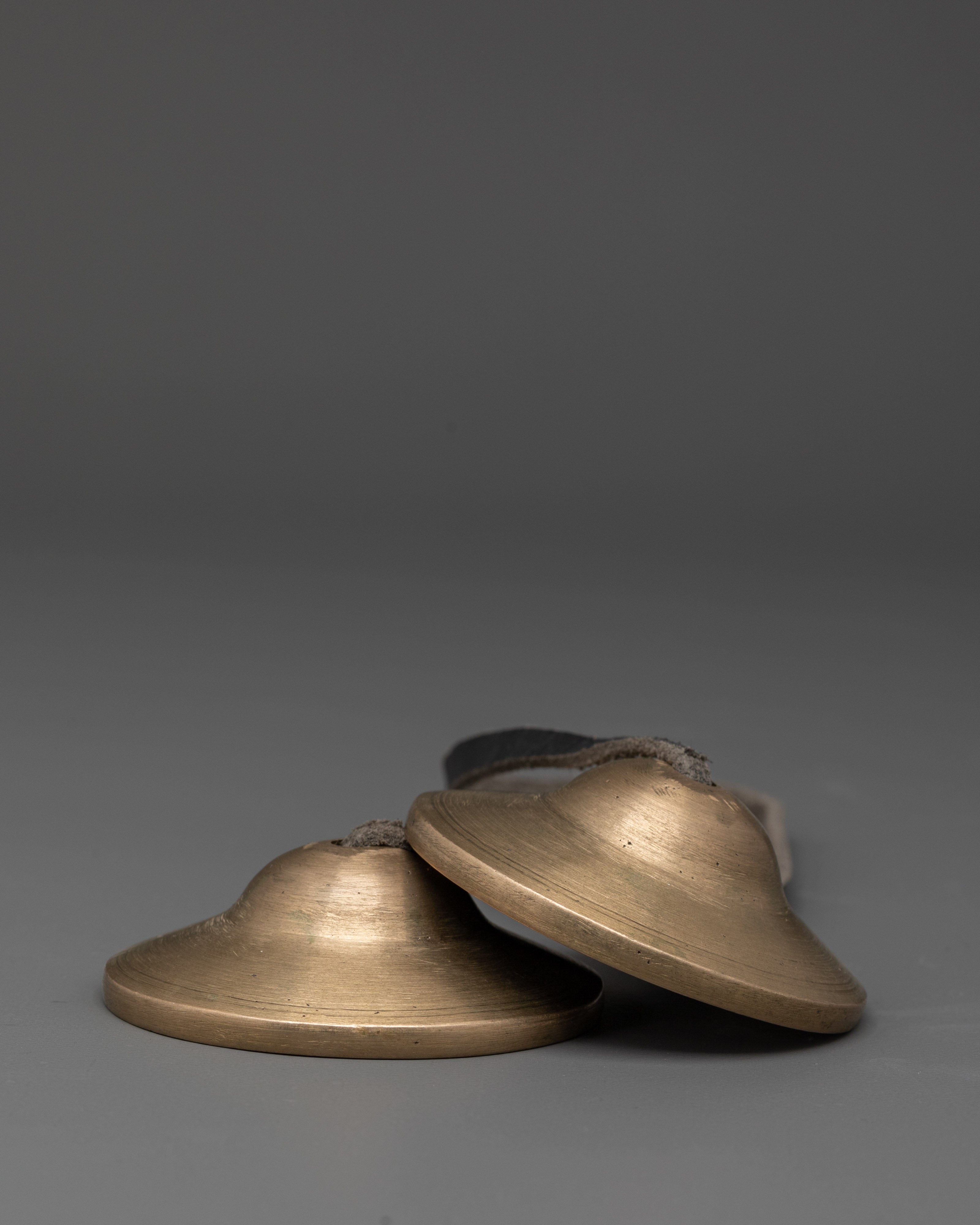Bronze Tingsha Cymbals | Handcrafted Tibetan Meditation Bells
