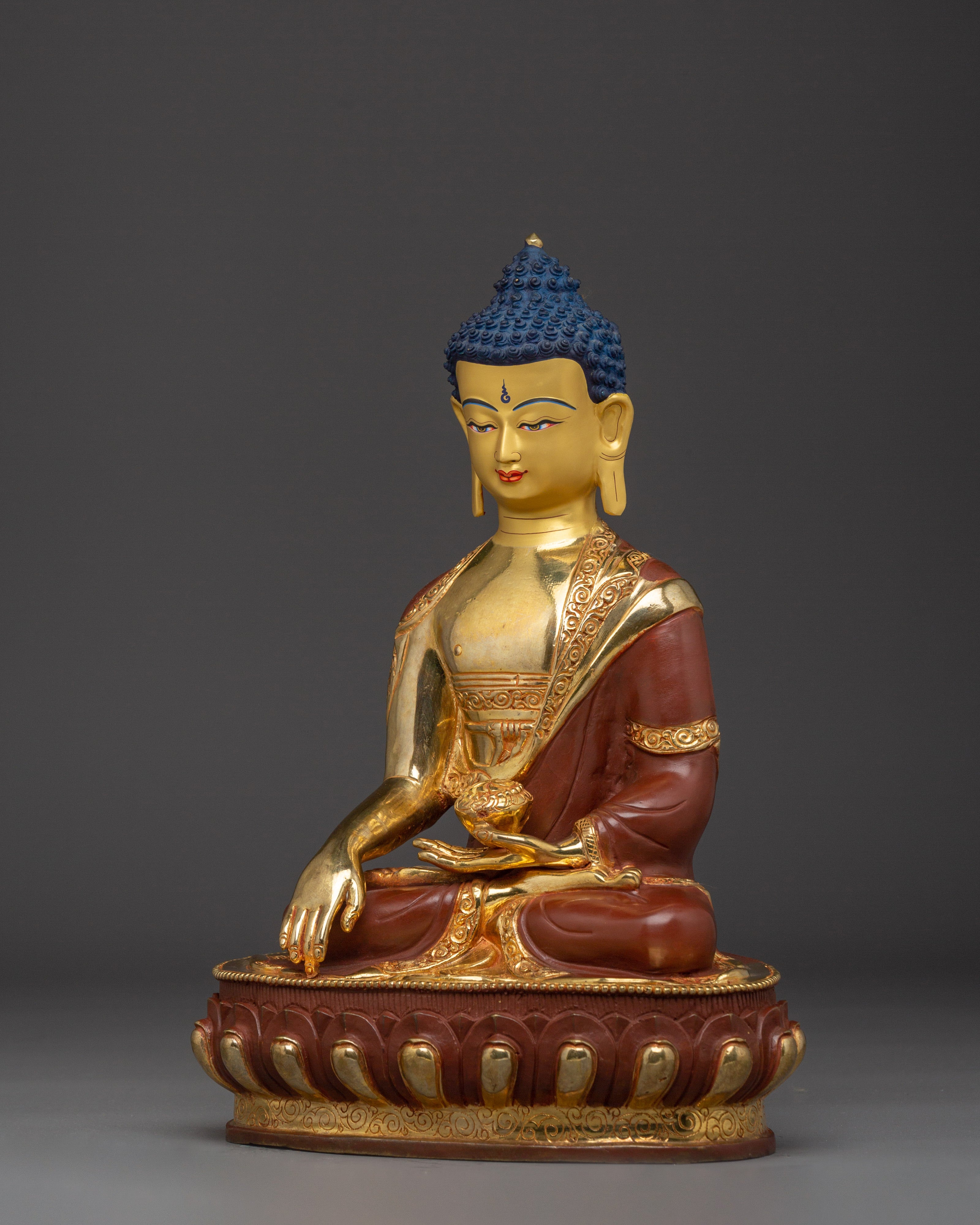 Shakyamuni Buddha Founder of Buddhism Statue | Sculpture for Meditation & Spiritual Growth