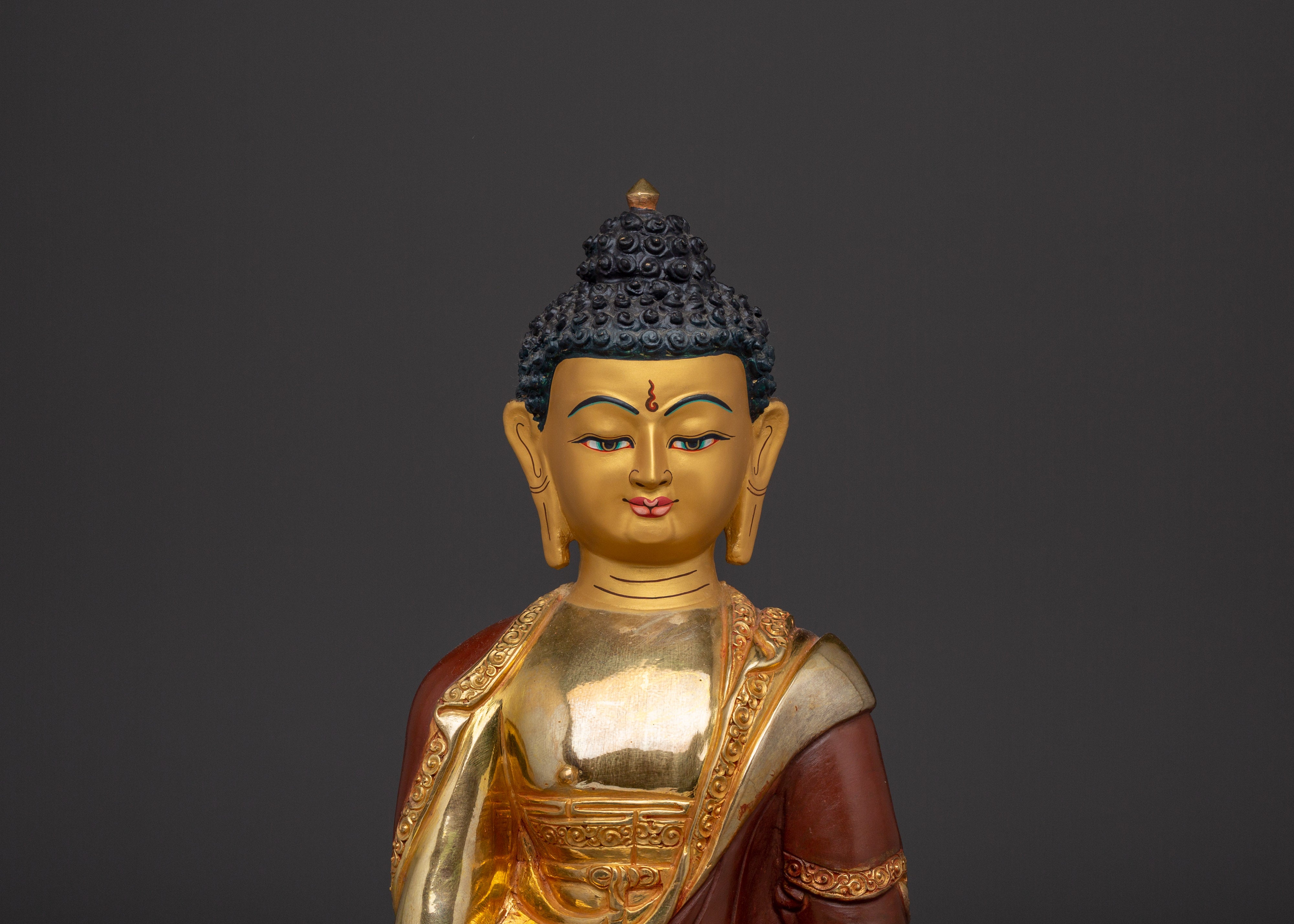 Amitabha Buddha Tibetan Deity of Infinite Light Statue | Buddha of Boundless Compassion