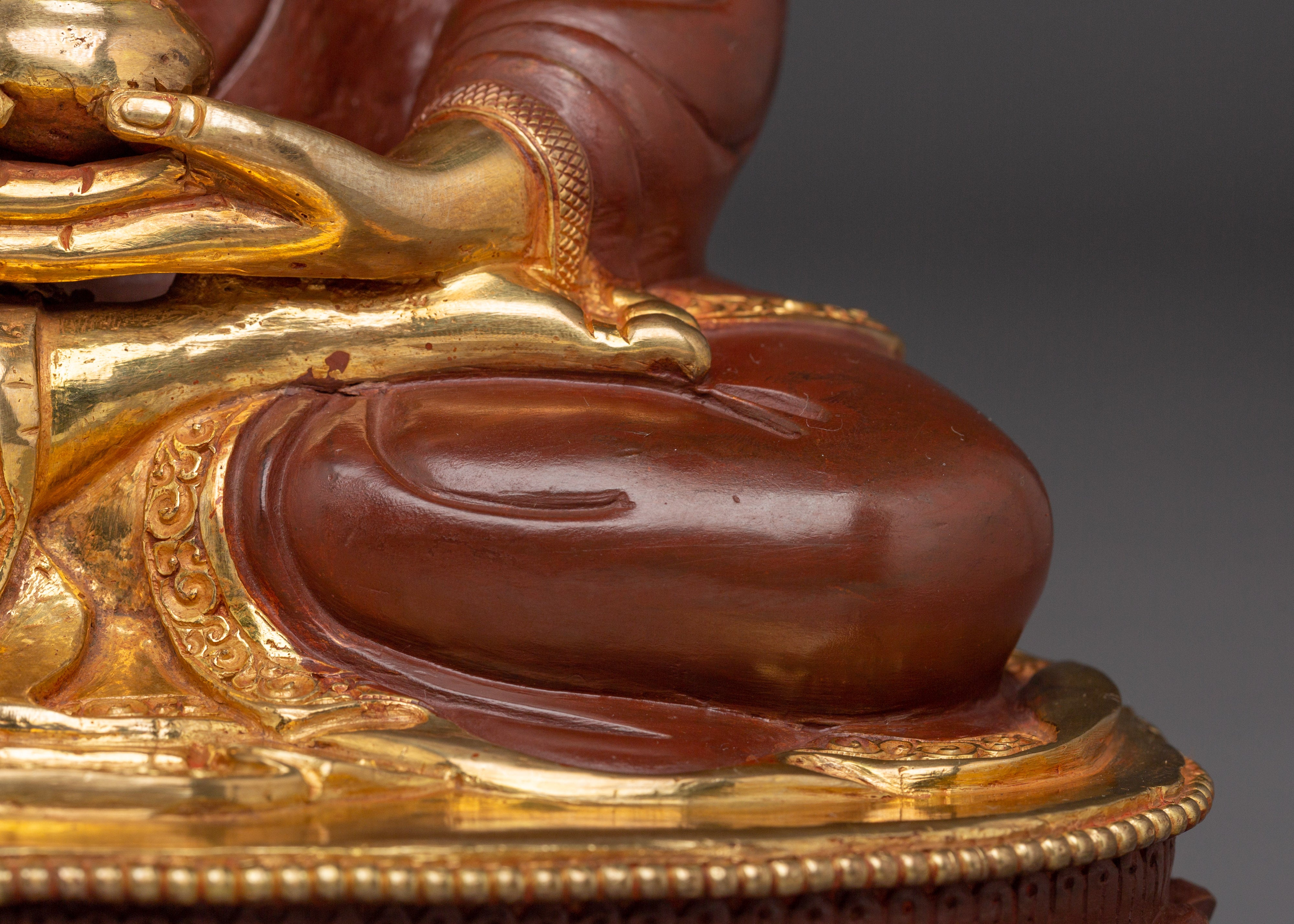 Amitabha Buddha Tibetan Deity of Infinite Light Statue | Buddha of Boundless Compassion