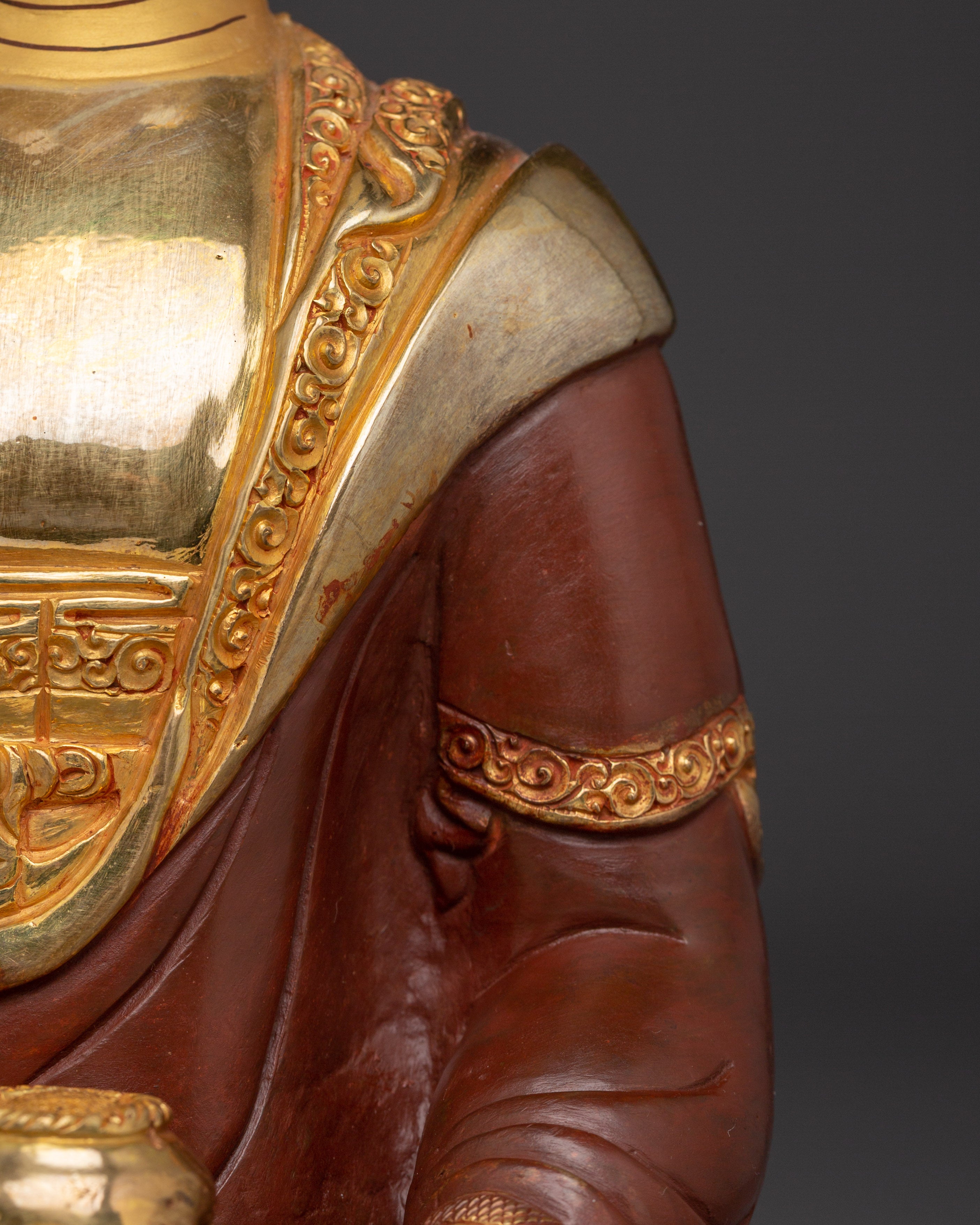 Amitabha Buddha Tibetan Deity of Infinite Light Statue | Buddha of Boundless Compassion
