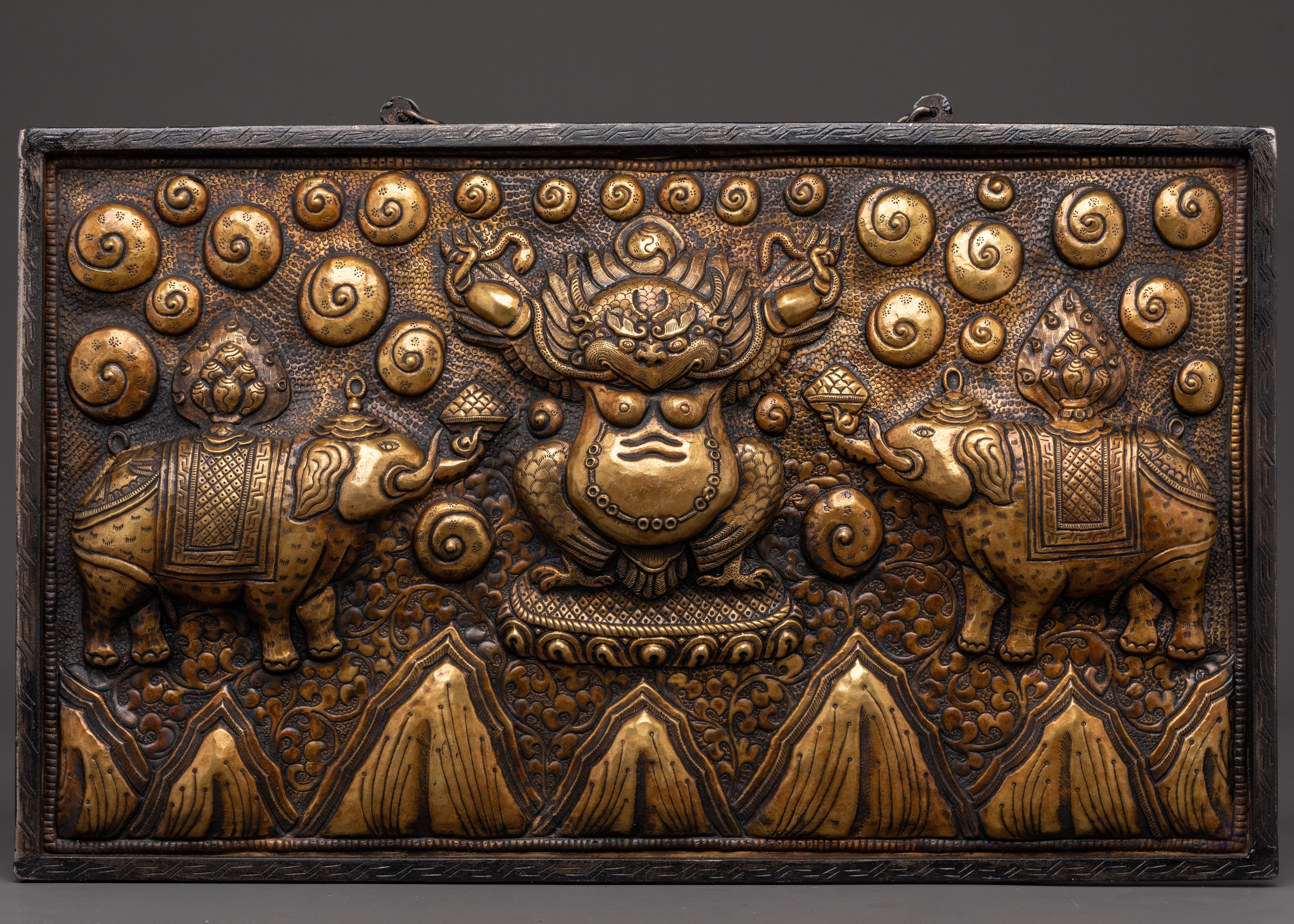 Brass Made Wall Hanging Artwork | Home Decor, Meditation Rooms & Spiritual Spaces