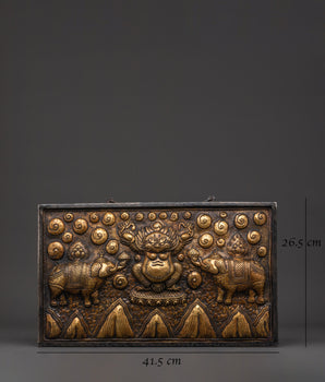 Brass Made Wall Hanging Artwork | Home Decor, Meditation Rooms & Spiritual Spaces