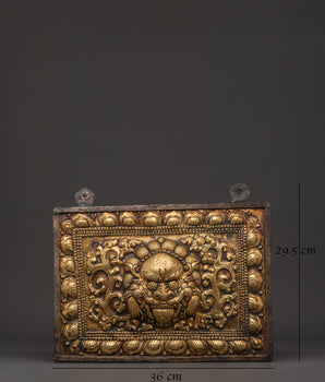 Brass Wall Hanging | Handcrafted Iron & Brass Spiritual Decor