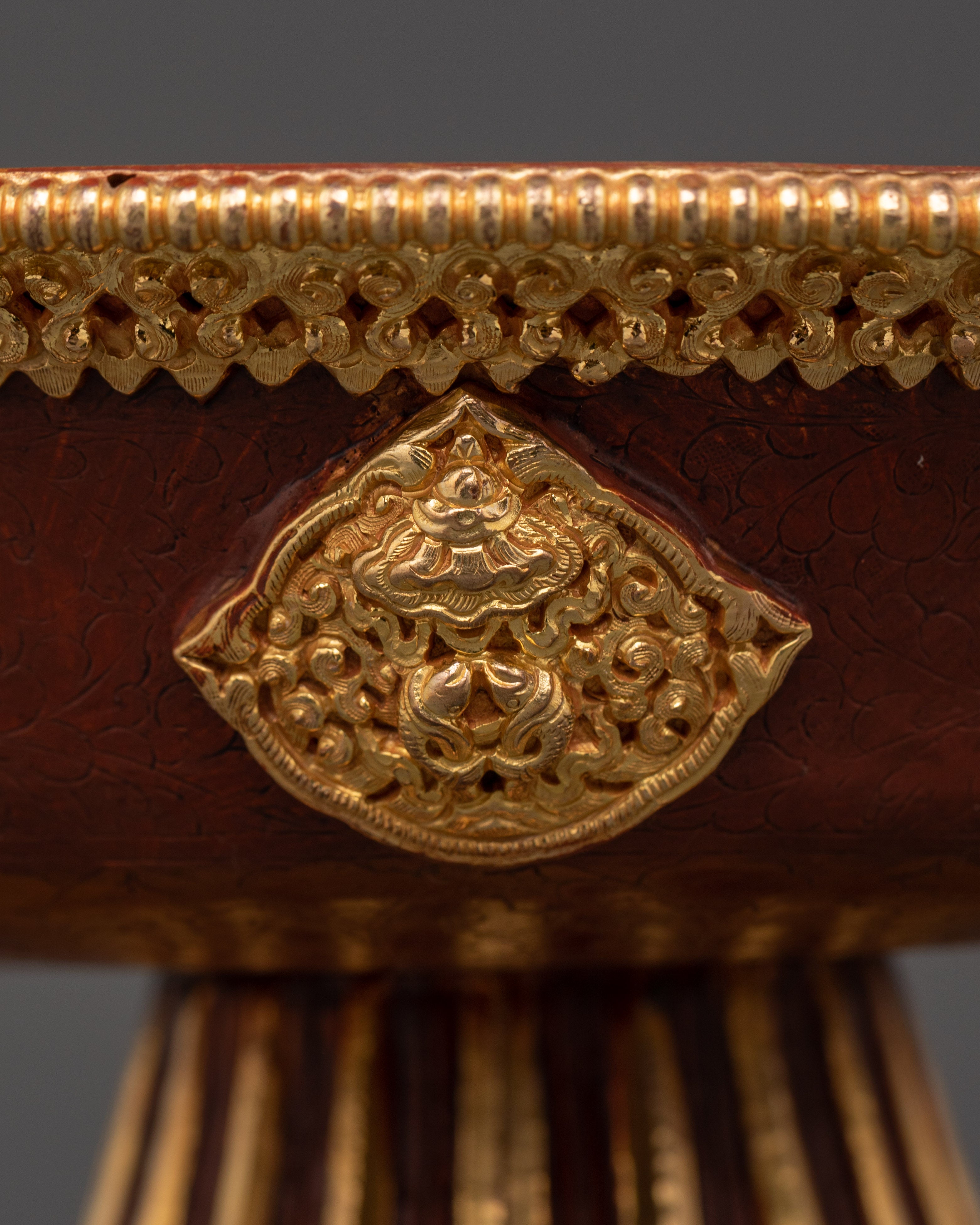 Himalayan Ceremonial Serkyem Set for Tibetan Buddhist Rituals
