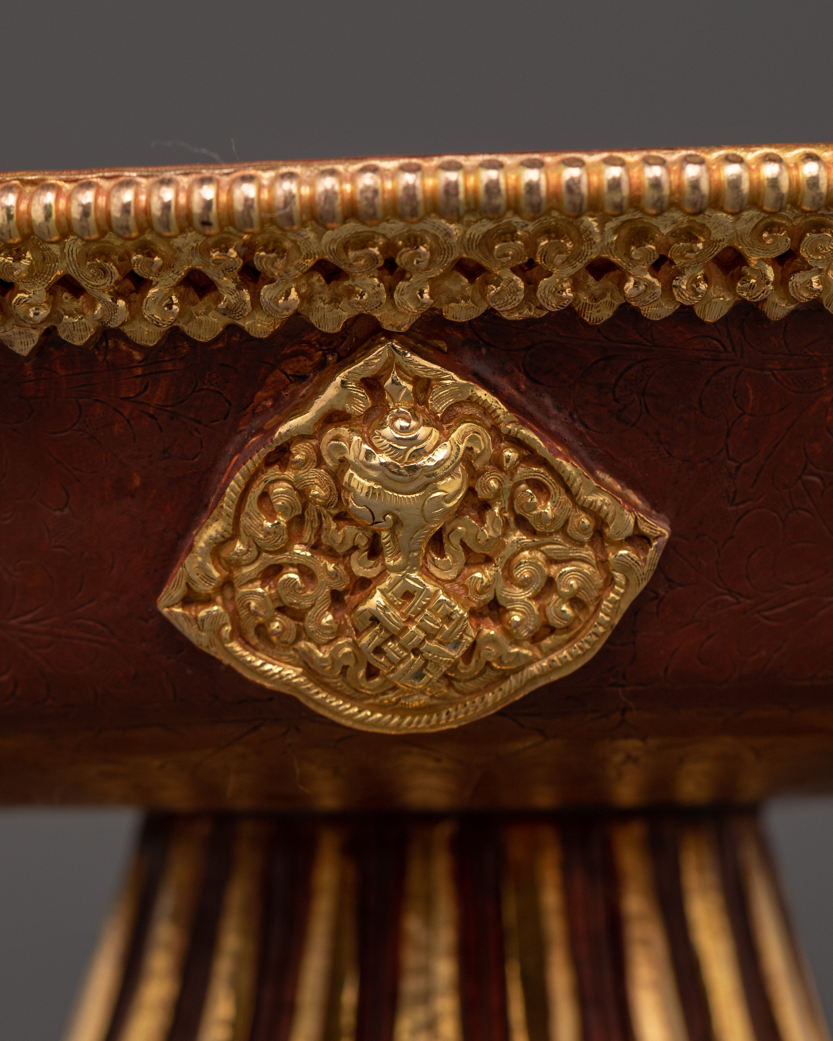 Himalayan Ceremonial Serkyem Set for Tibetan Buddhist Rituals