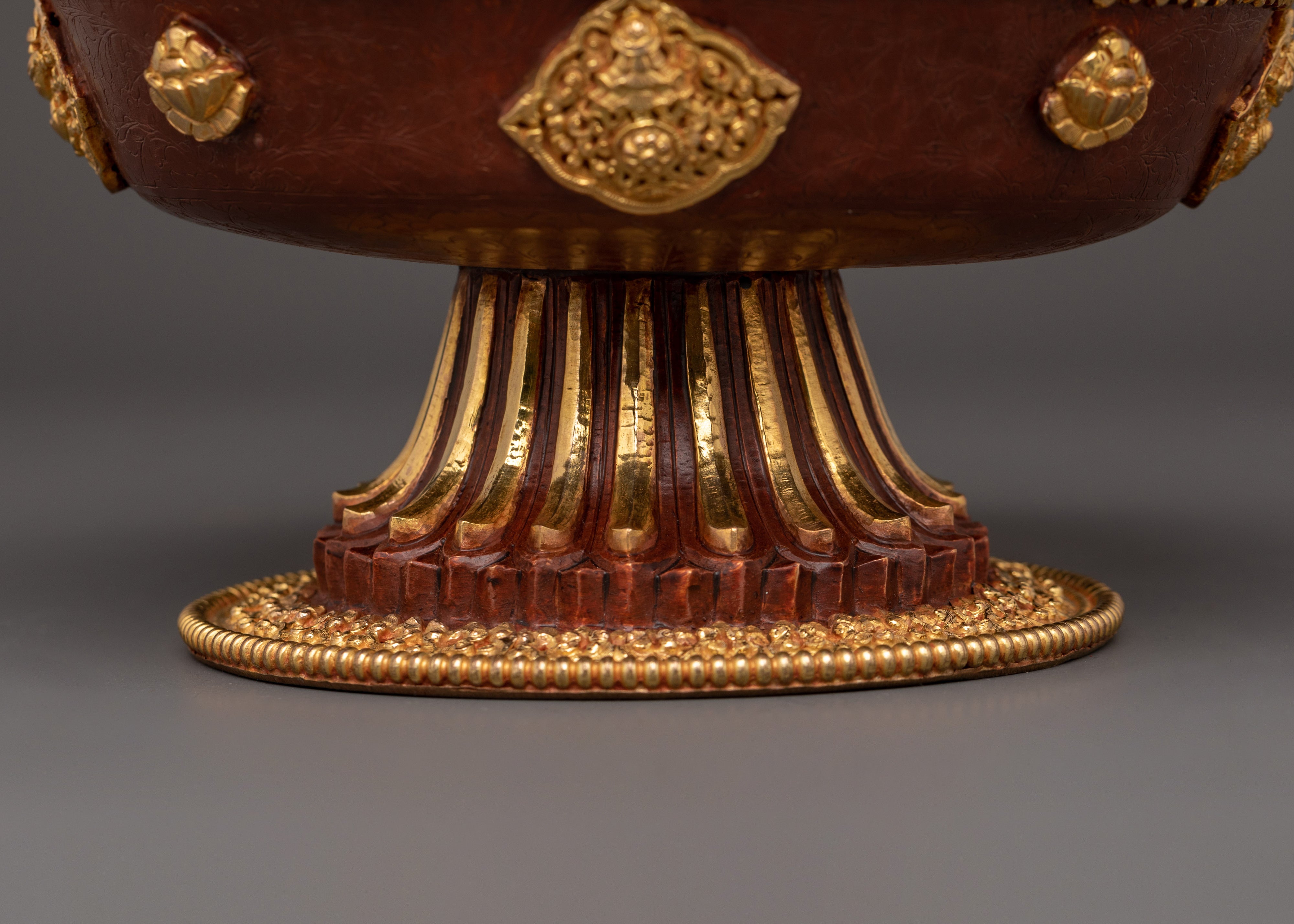 Himalayan Ceremonial Serkyem Set for Tibetan Buddhist Rituals