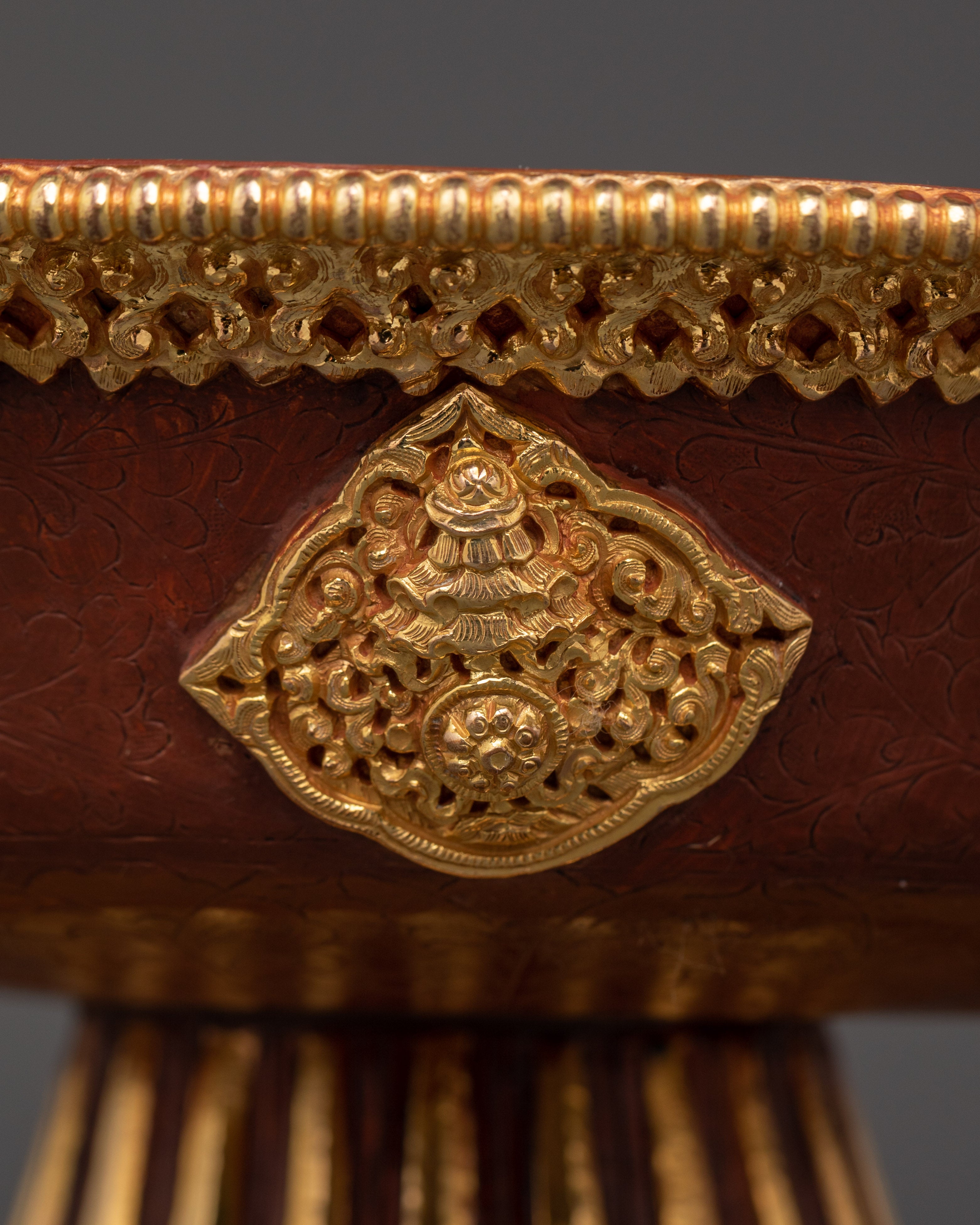 Himalayan Ceremonial Serkyem Set for Tibetan Buddhist Rituals