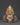 Spiritual Skull Head Decor | Gold Plated Crystal Kapala