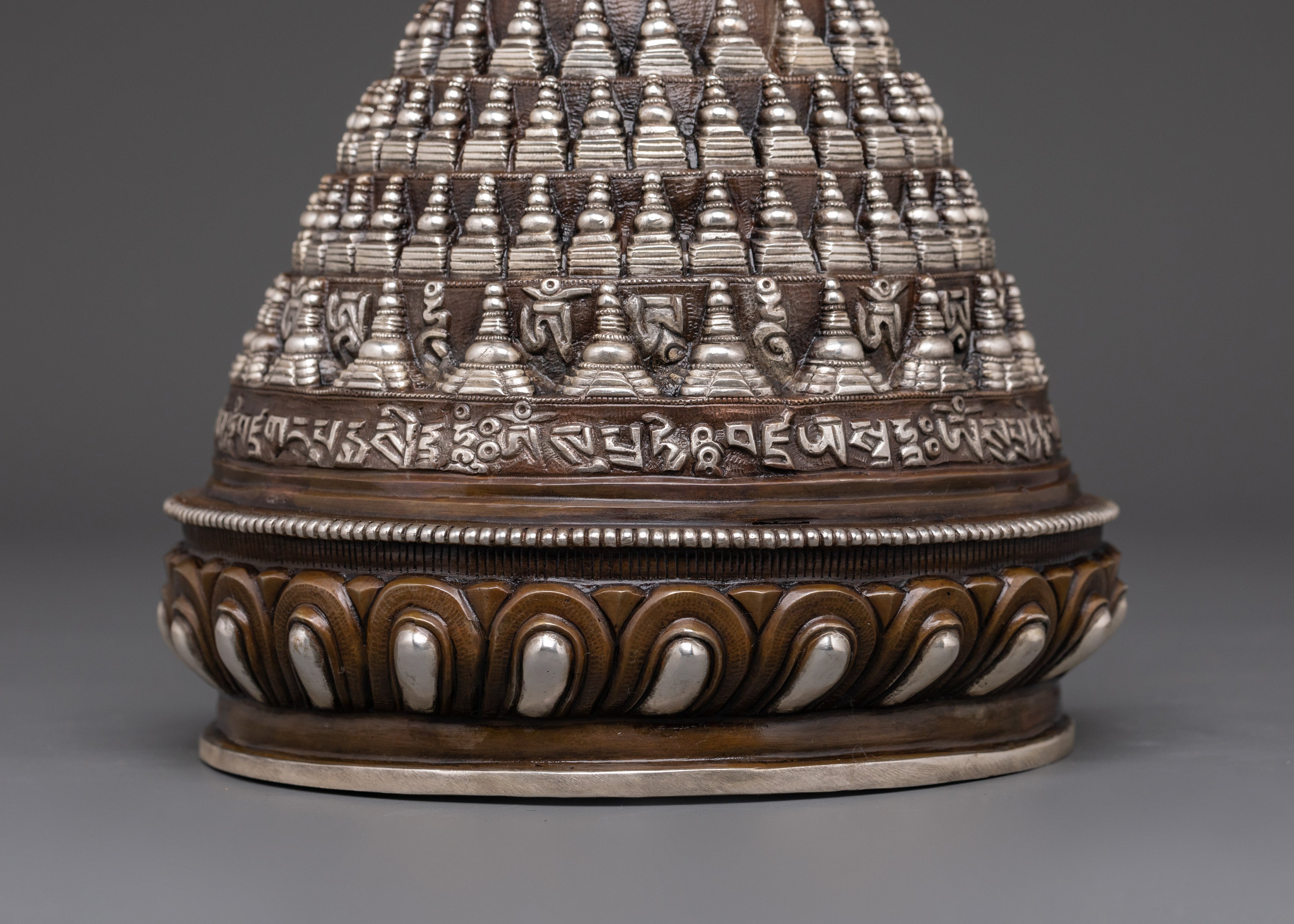Handcrafted Religious Stupa | Unique Spiritual Decor