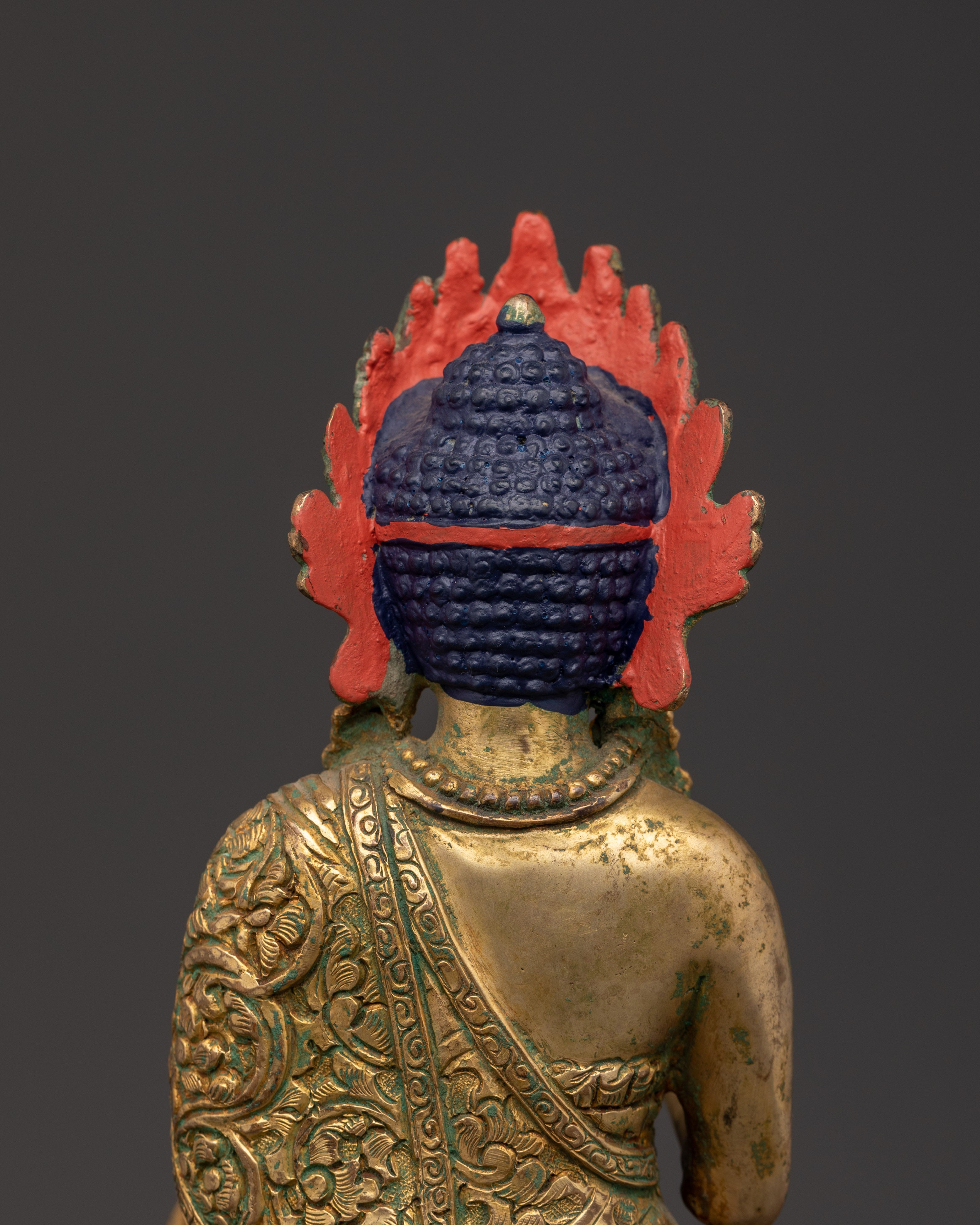 Handcrafted Dipankara Buddha Statue | For Meditation Spaces & Spiritual Interiors