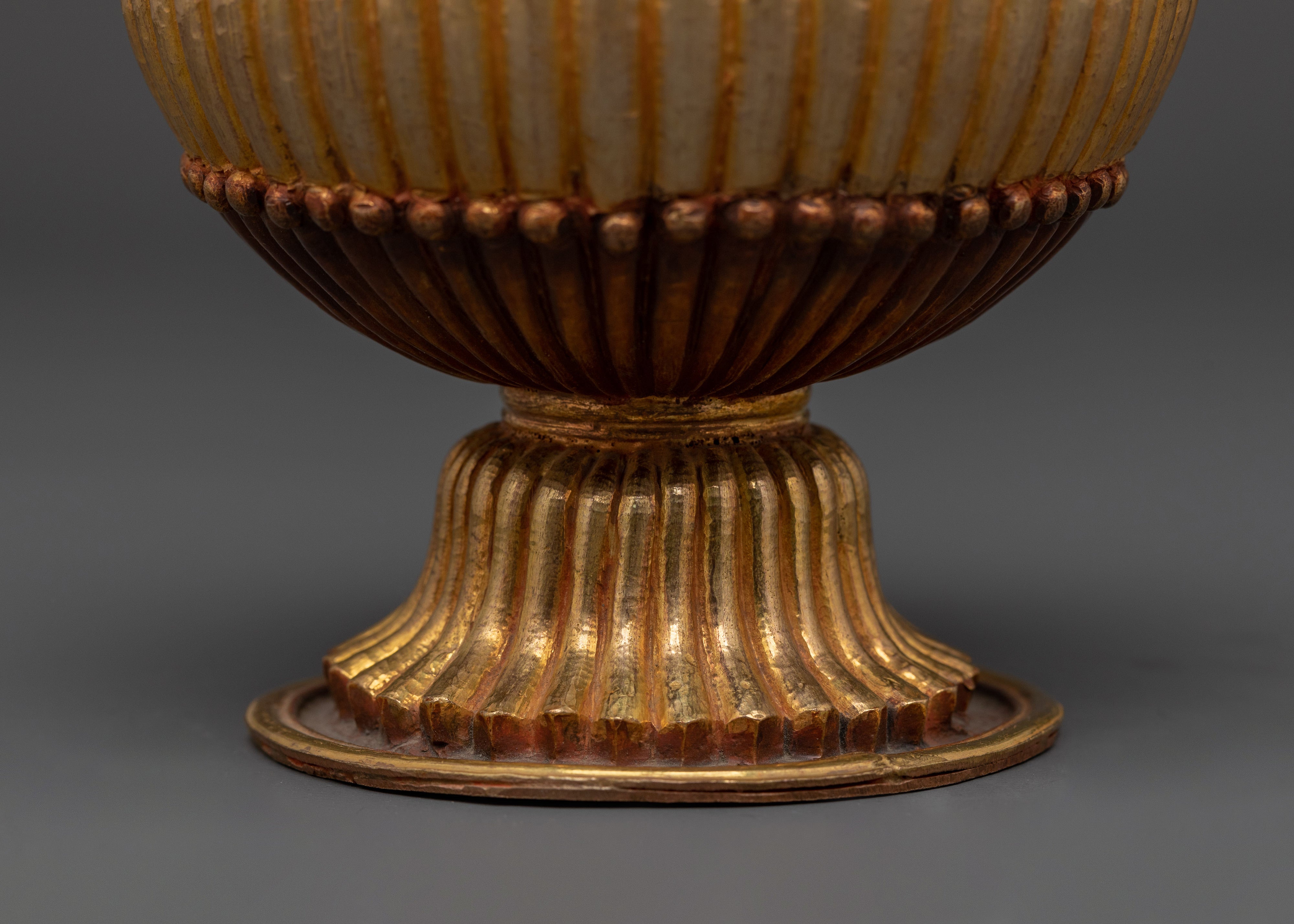Buddhist Offering Rice Pot | Tibetan Buddhist Ritual Container