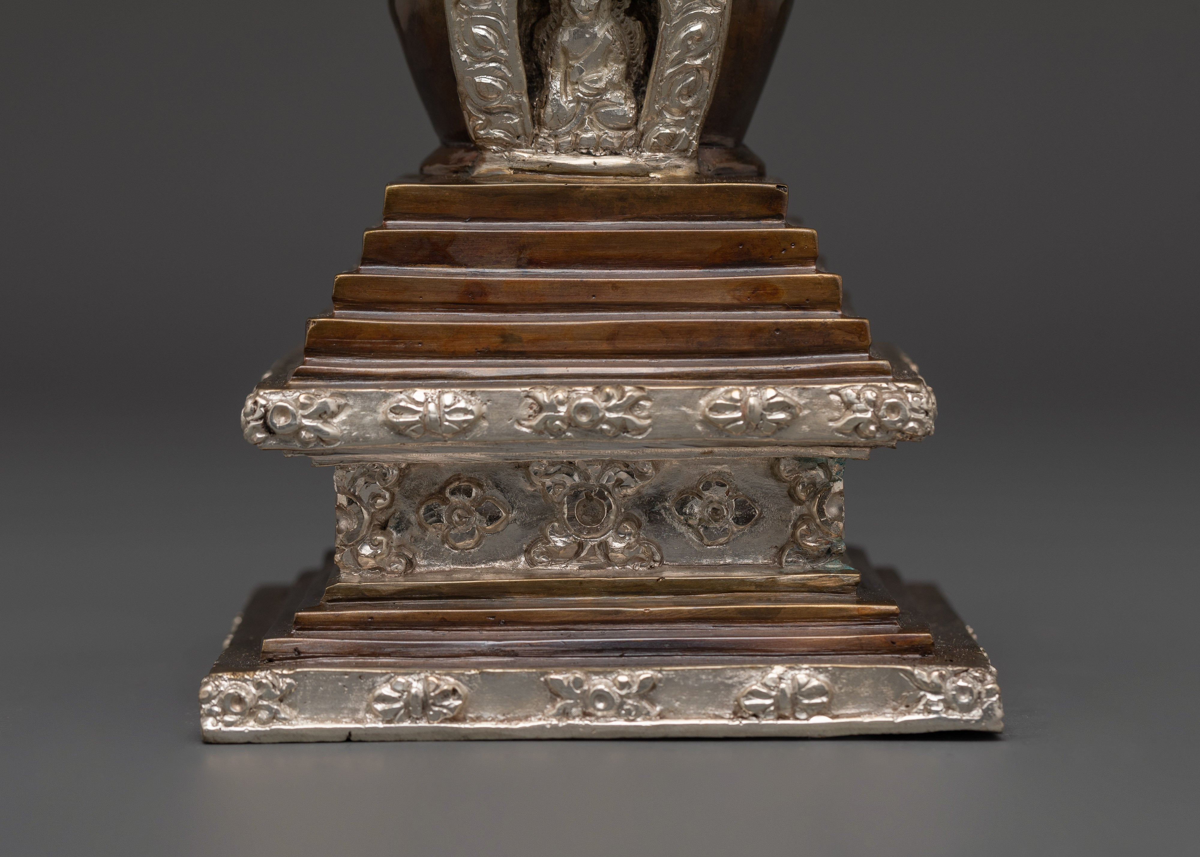 Tibetan Stupa Symbol of Enlightenment | Traditional Tibetan Stupa for Spiritual Altars