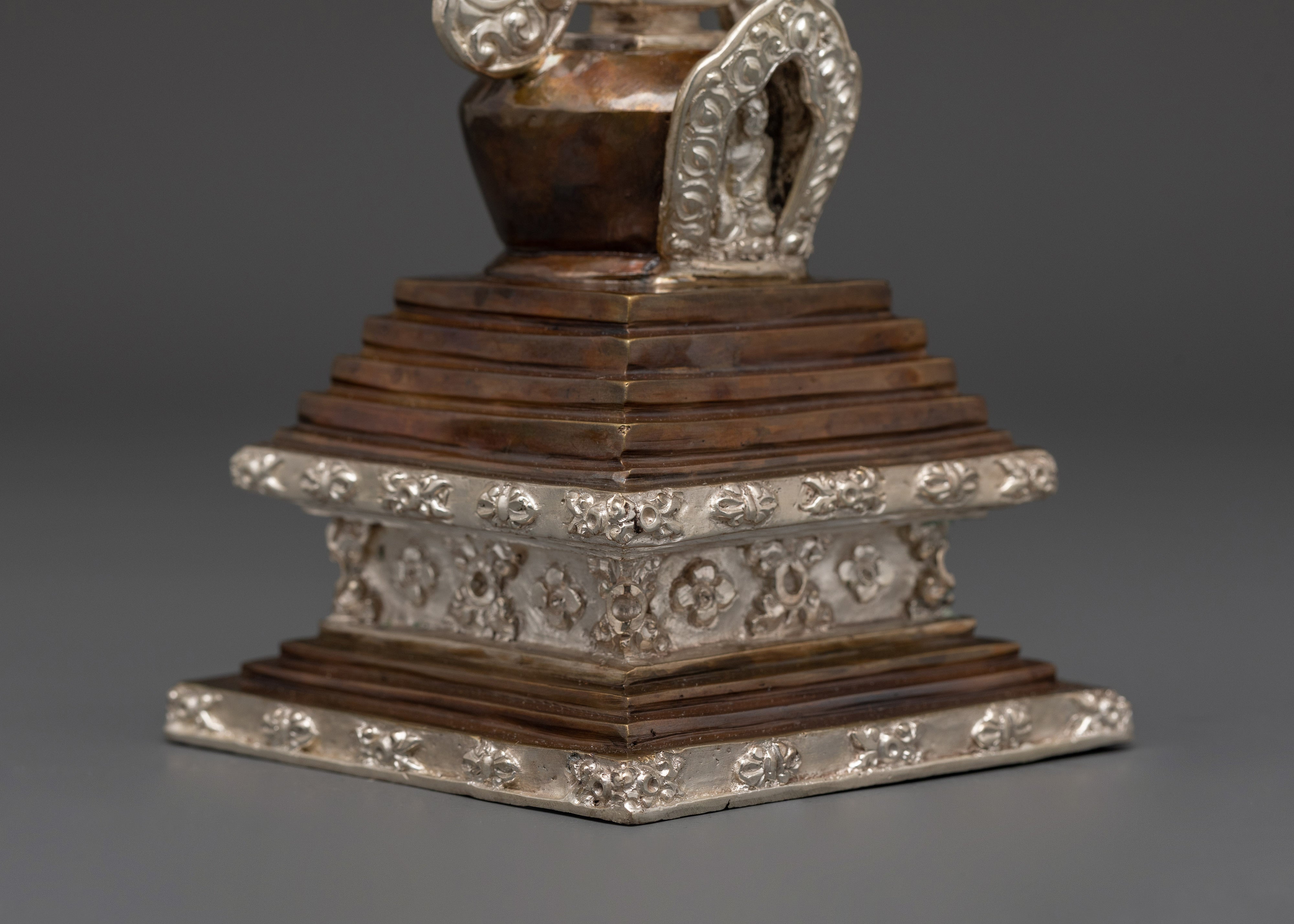Tibetan Stupa Symbol of Enlightenment | Traditional Tibetan Stupa for Spiritual Altars
