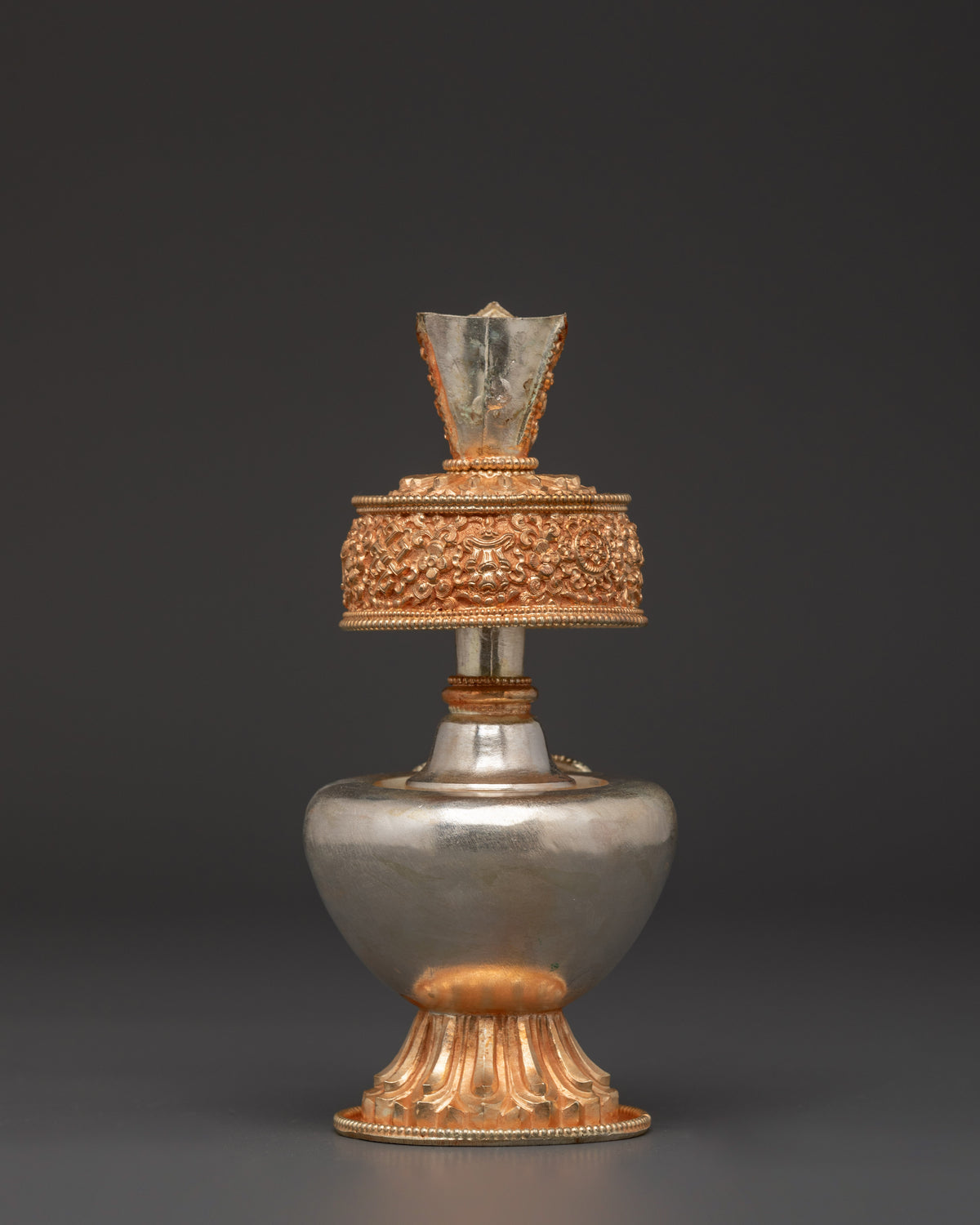 Handcrafted Bhumpa Ritual Vase | Buddhist Ritual Offering Vessel