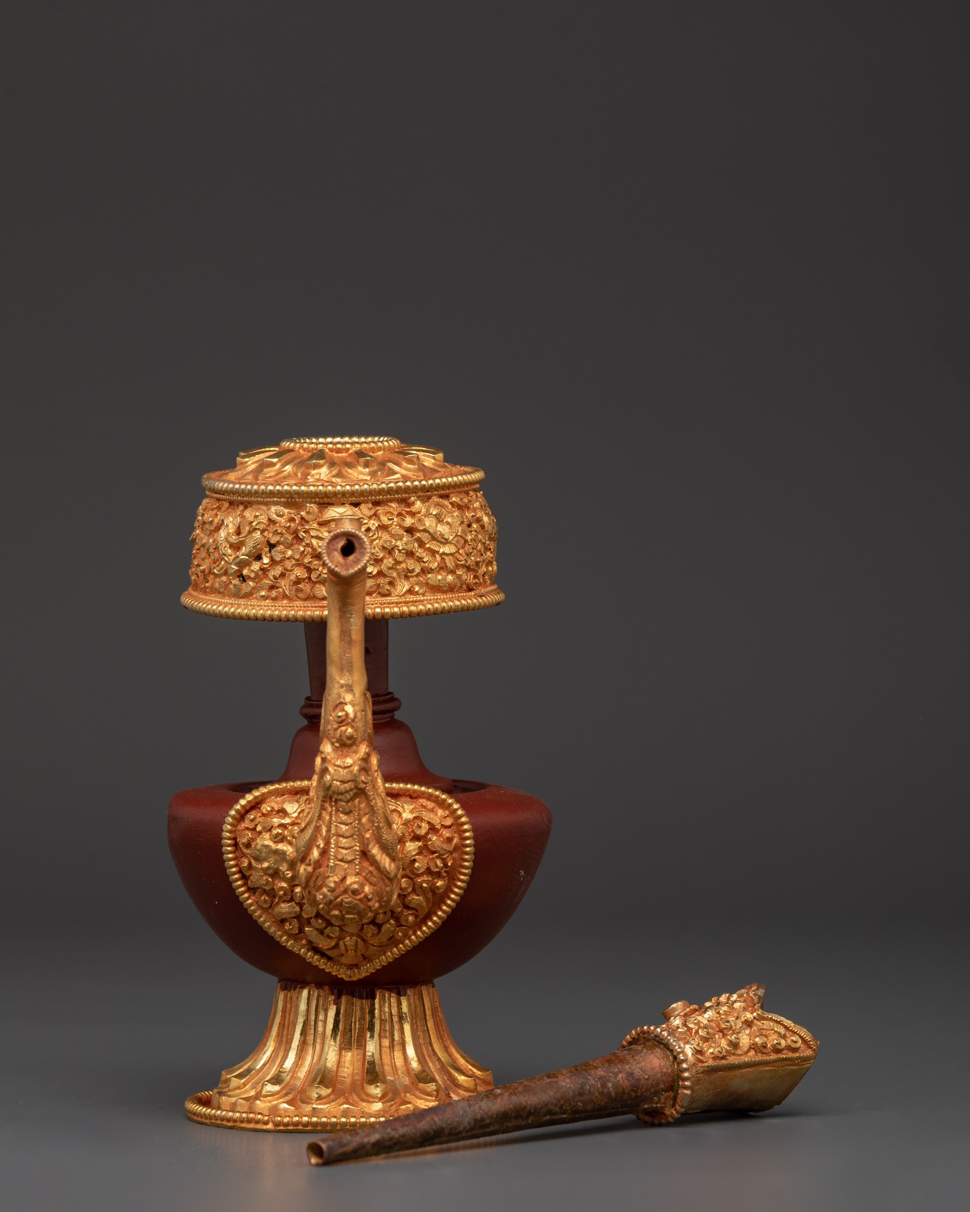 Tibetan Sacred Bhumba Ritual Vase | Sacred Buddhist Offering Vessel