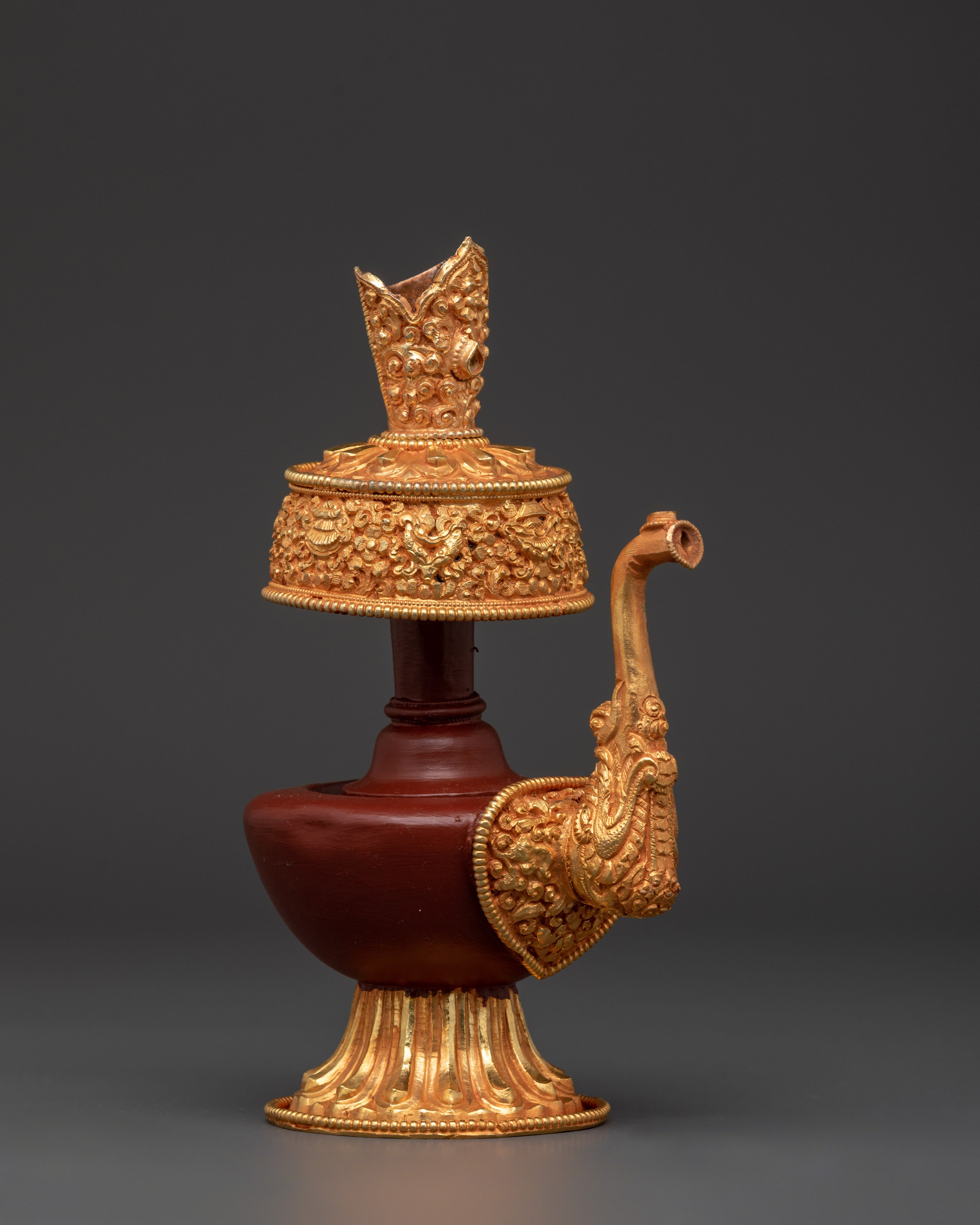 Tibetan Sacred Bhumba Ritual Vase | Sacred Buddhist Offering Vessel