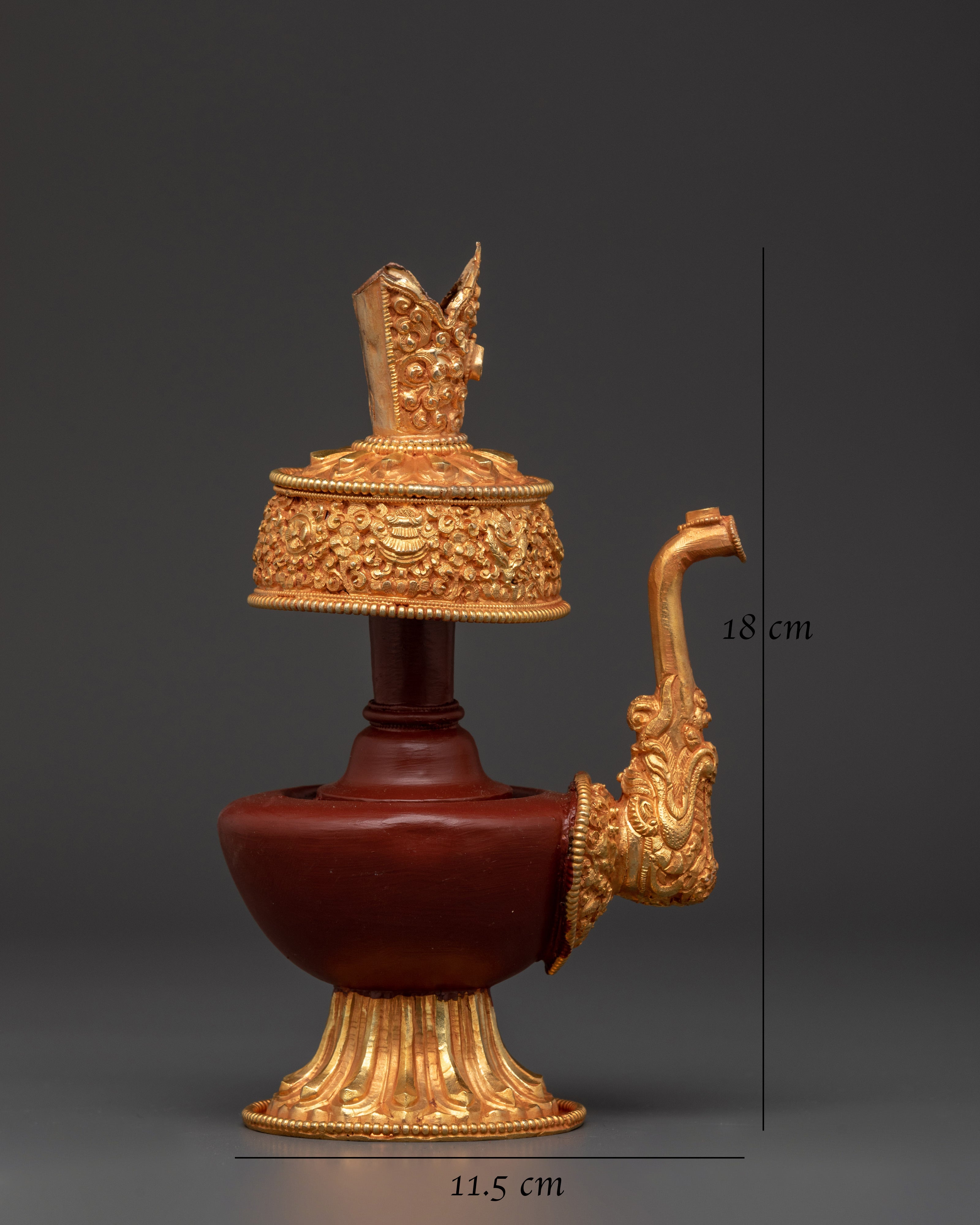 Tibetan Sacred Bhumba Ritual Vase | Sacred Buddhist Offering Vessel